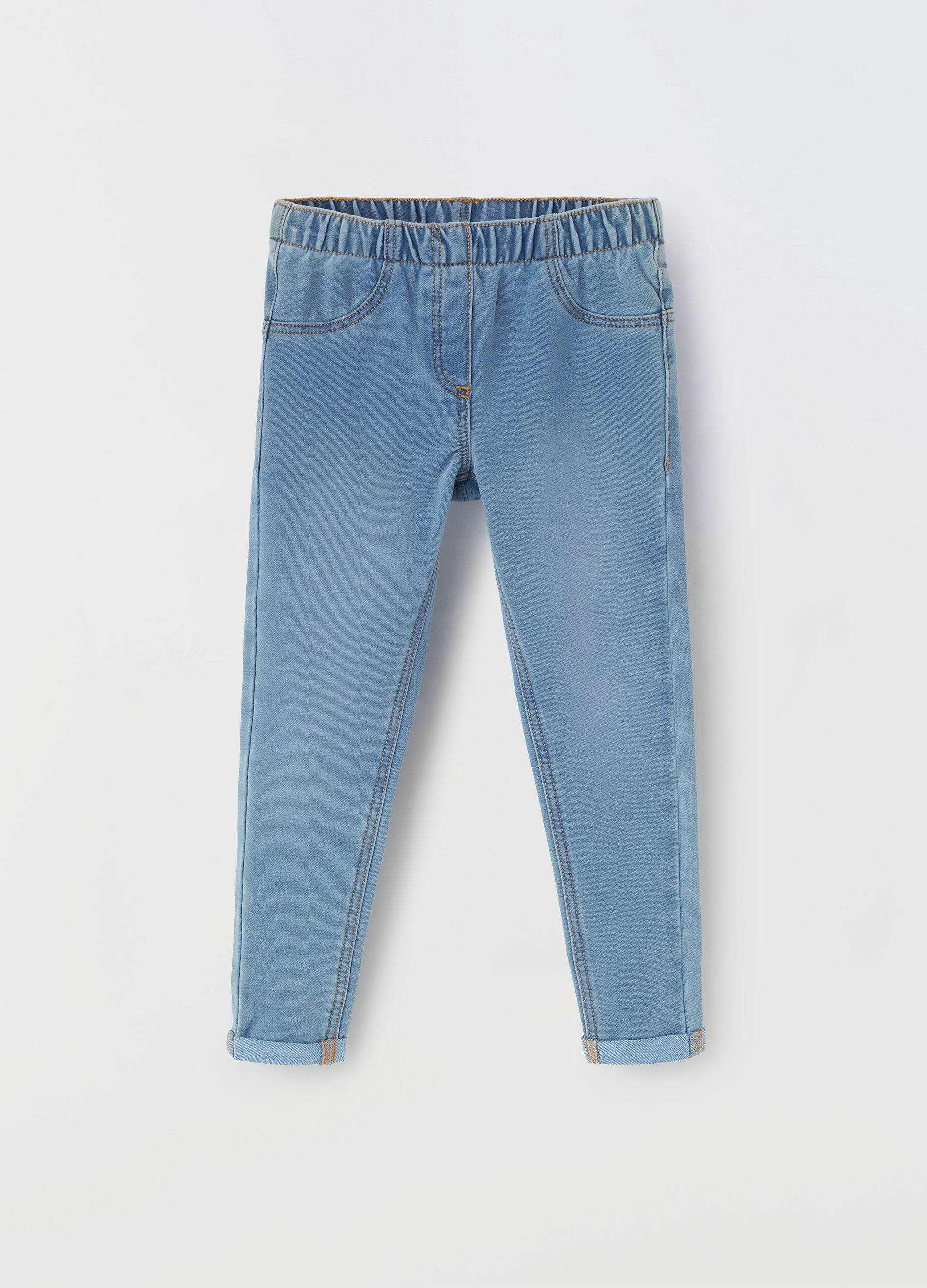 Jeggings in misto cotone bambina_0
