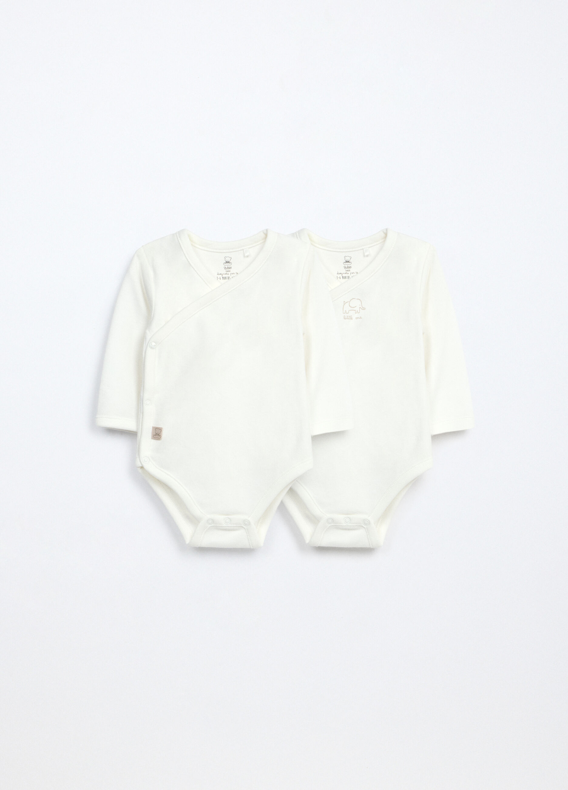 Pack 2 body in interlock di puro cotone_0