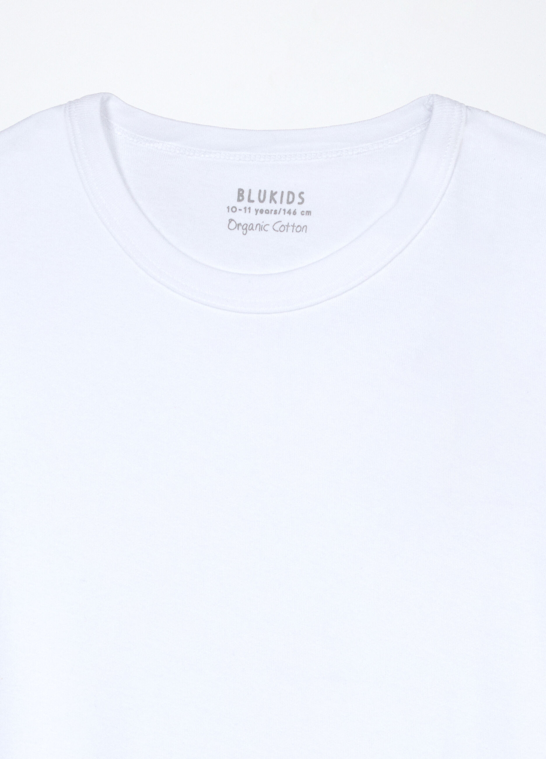 Pack 2 magliette intime in costina di puro cotone ragazzo_2