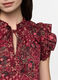 Blusa Fit Regular con scollo a goccia in american cr&ecirc;pe donna_2