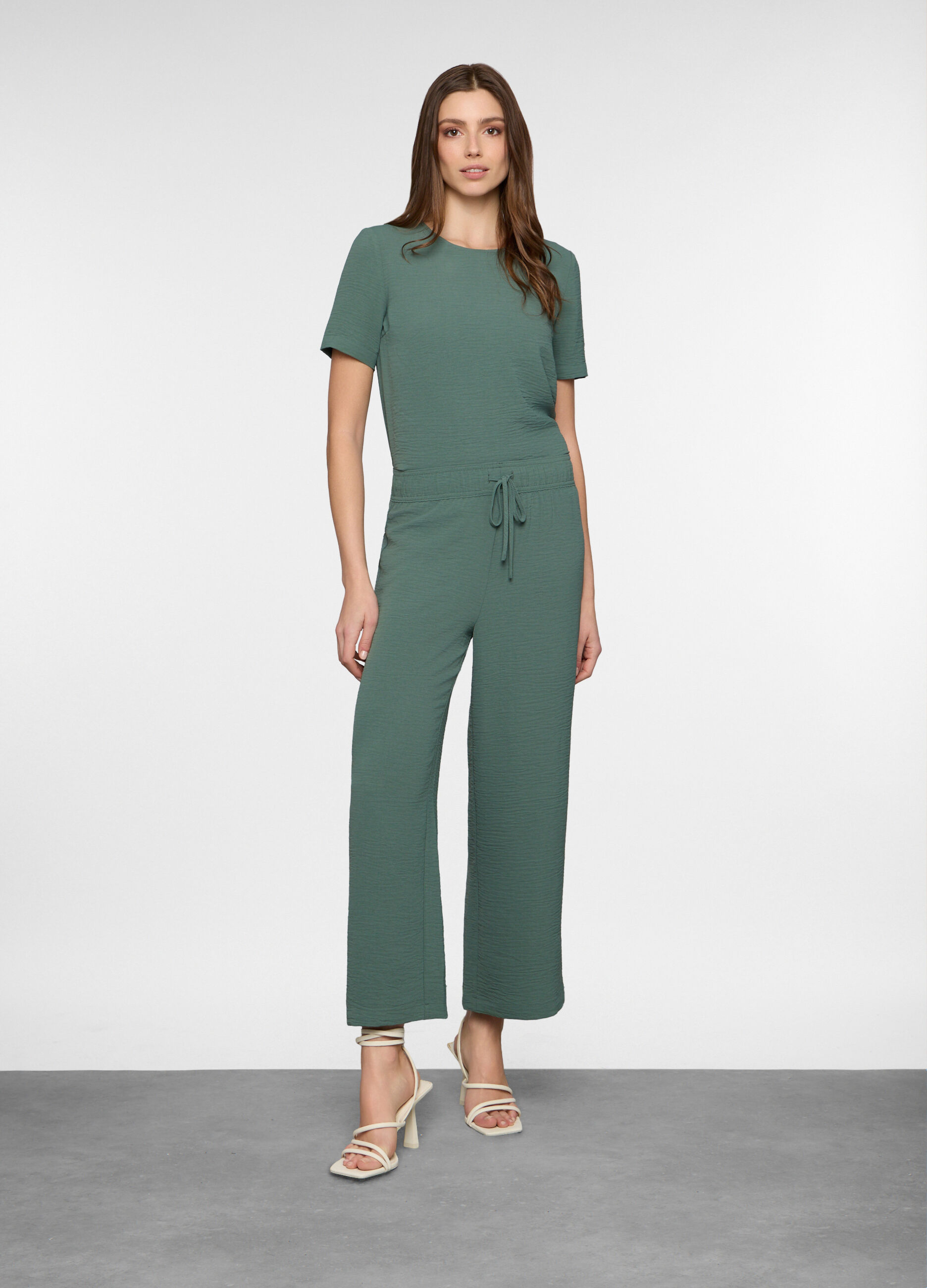 Pantaloni regular fit donna_0