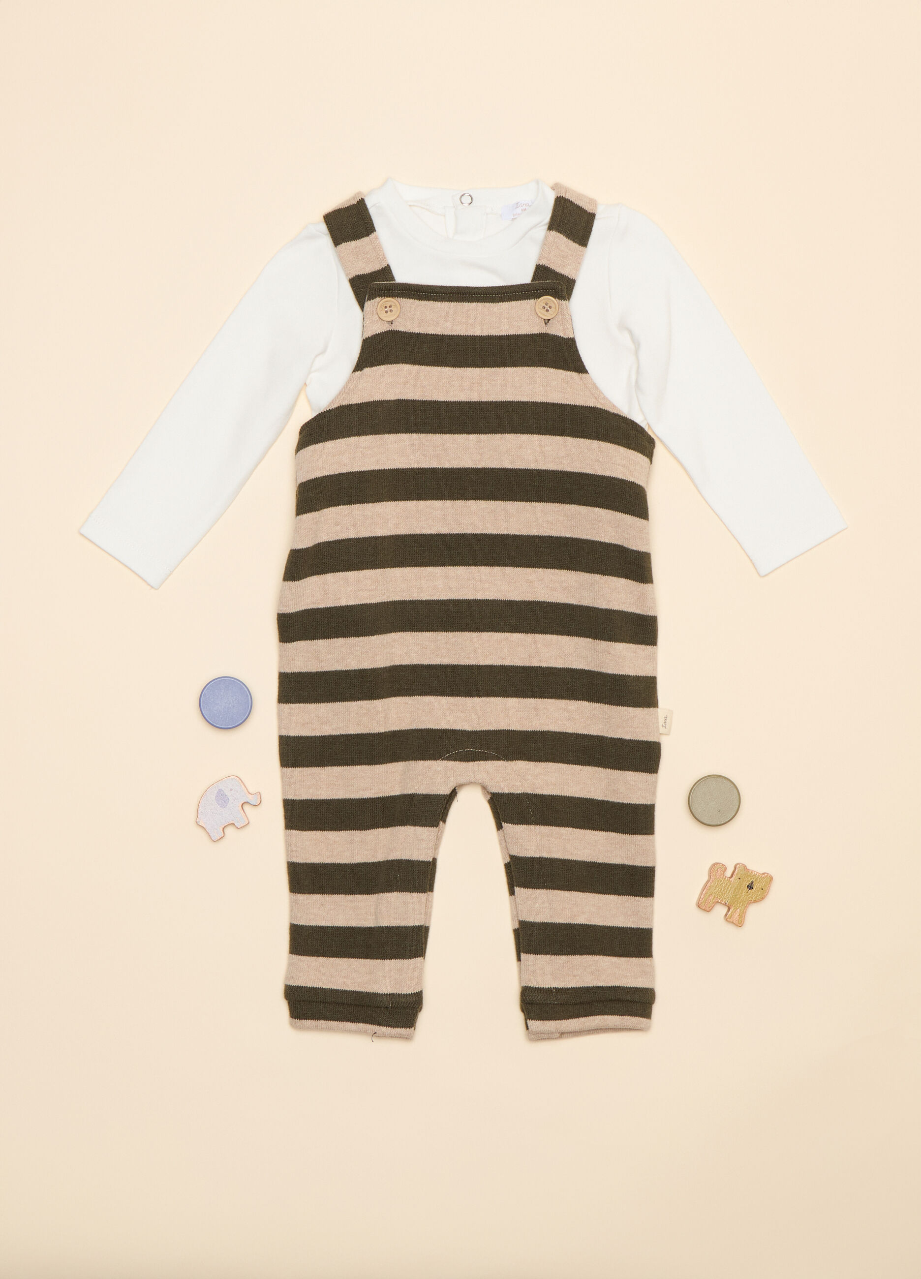 Set salopette e t-shirt_0