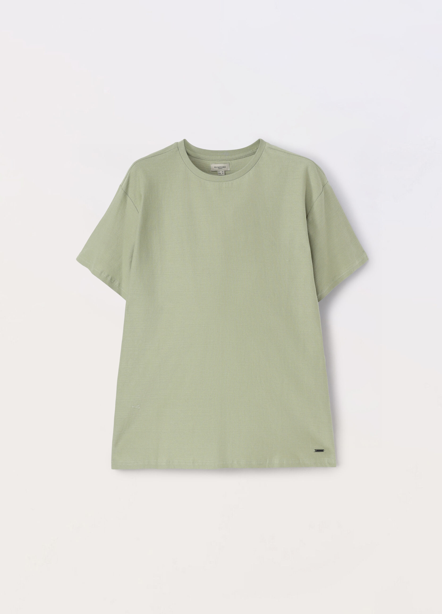 T-shirt in cotone con logo uomo