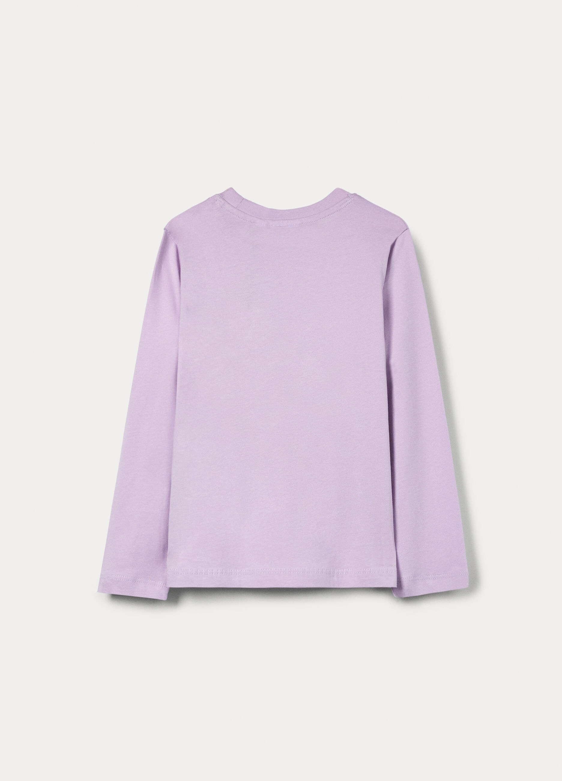 T-shirt in jersey di puro cotone bambina_1