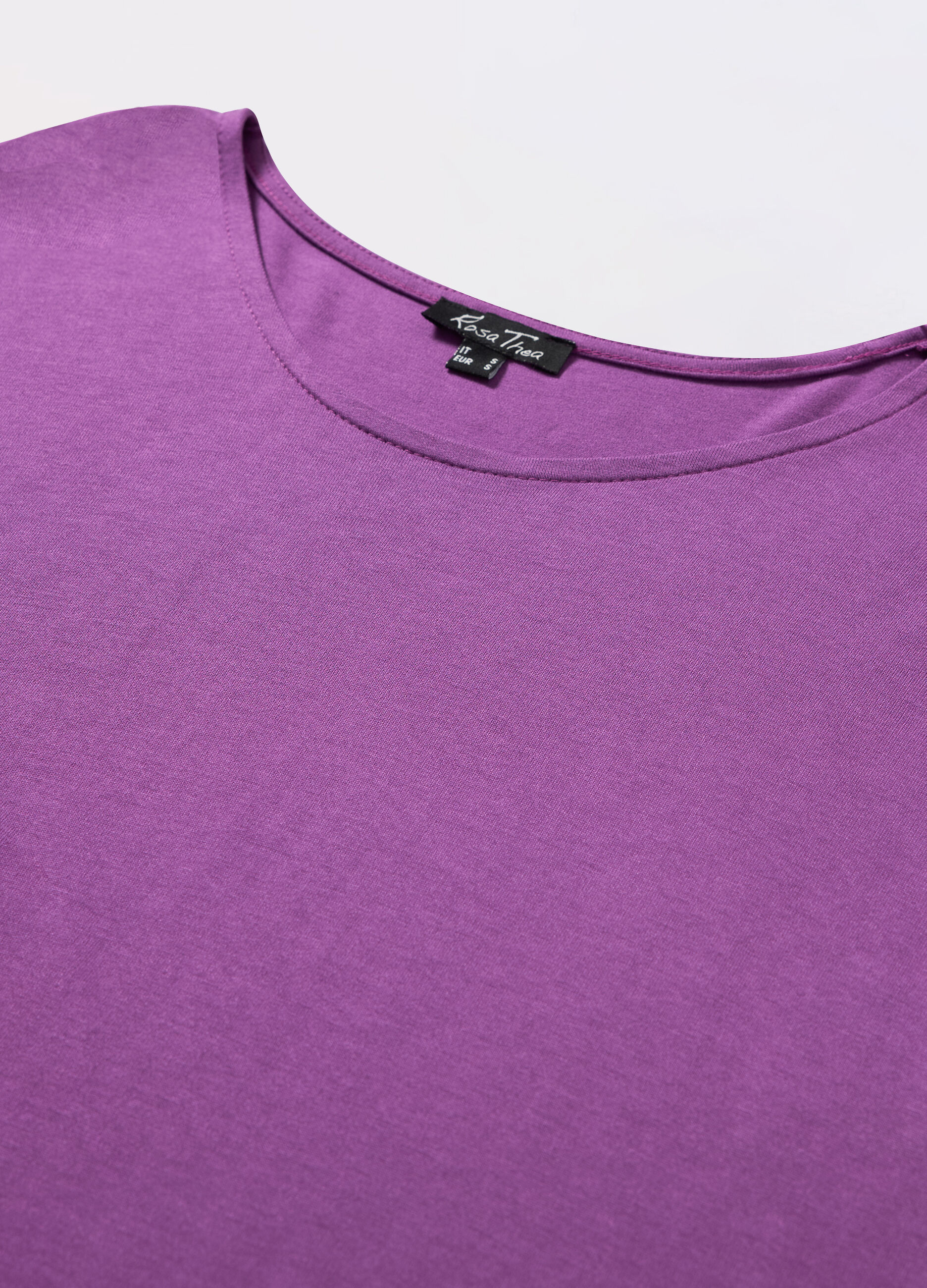T-shirt in jersey di pura viscosa donna curvy_1