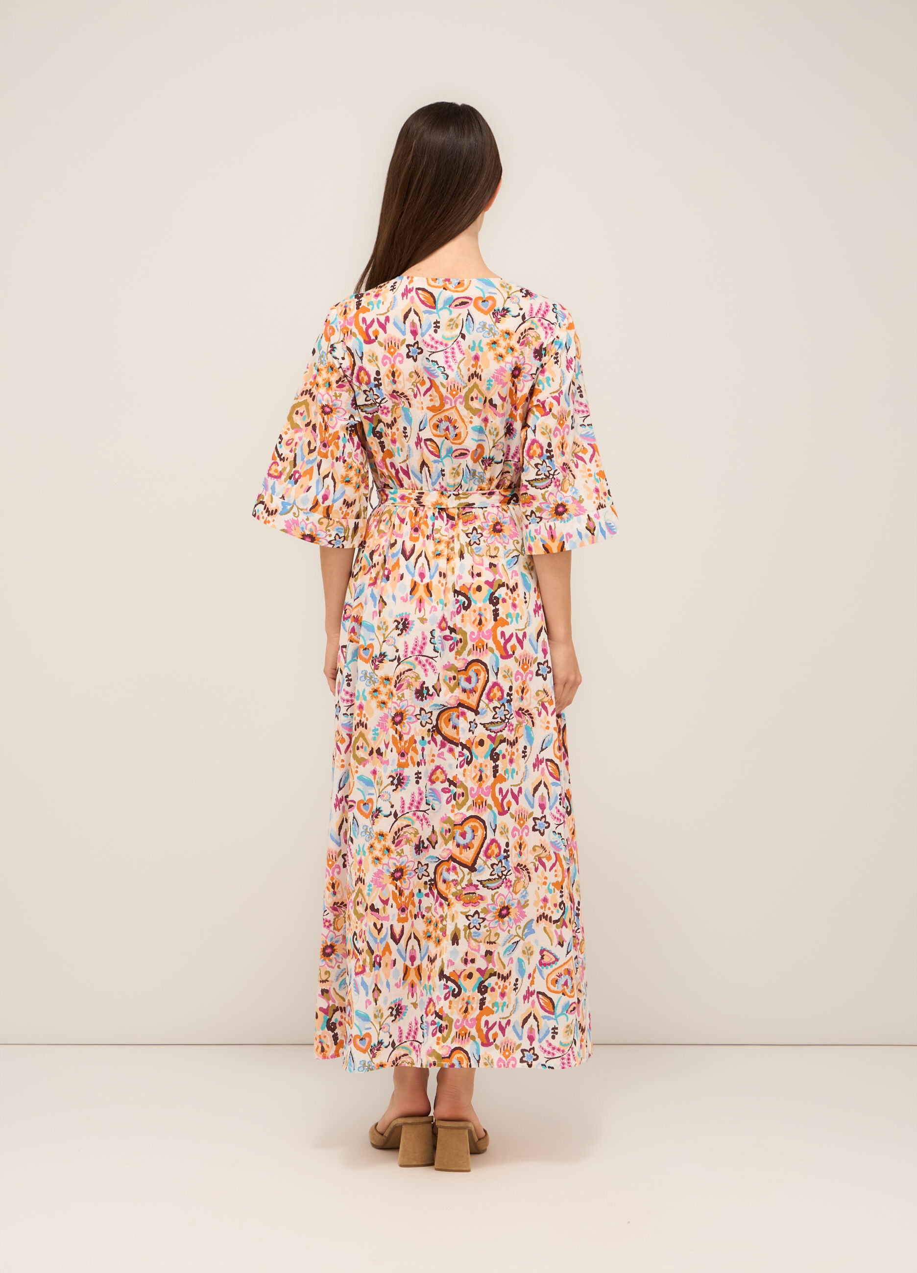 Abito in puro cotone voile donna_1