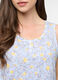 Camicia da notte corta in jersey di puro cotone donna_2