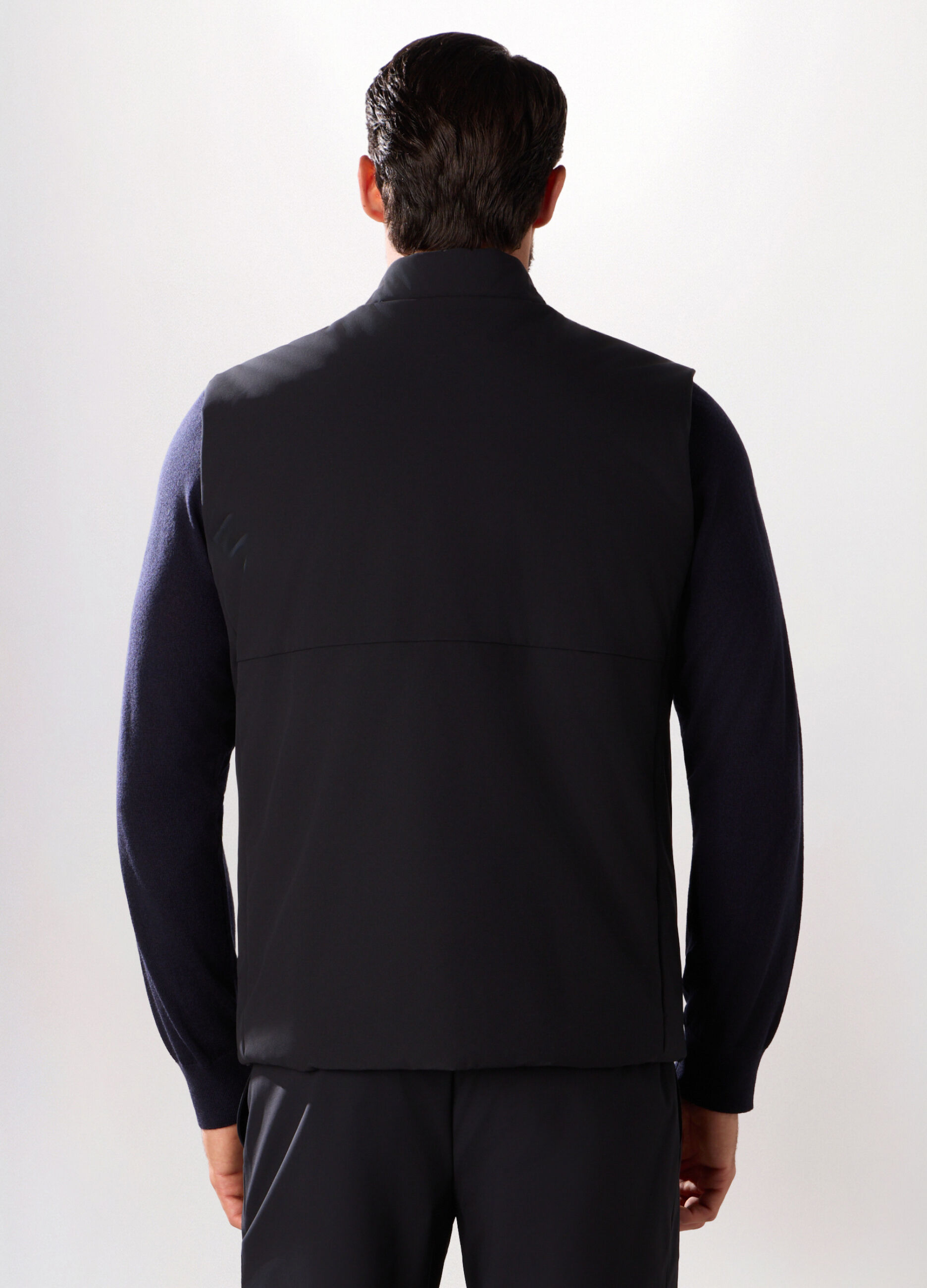 Gilet imbottito con zip uomo_2