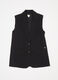 Gilet lungo in punto milano donna_4