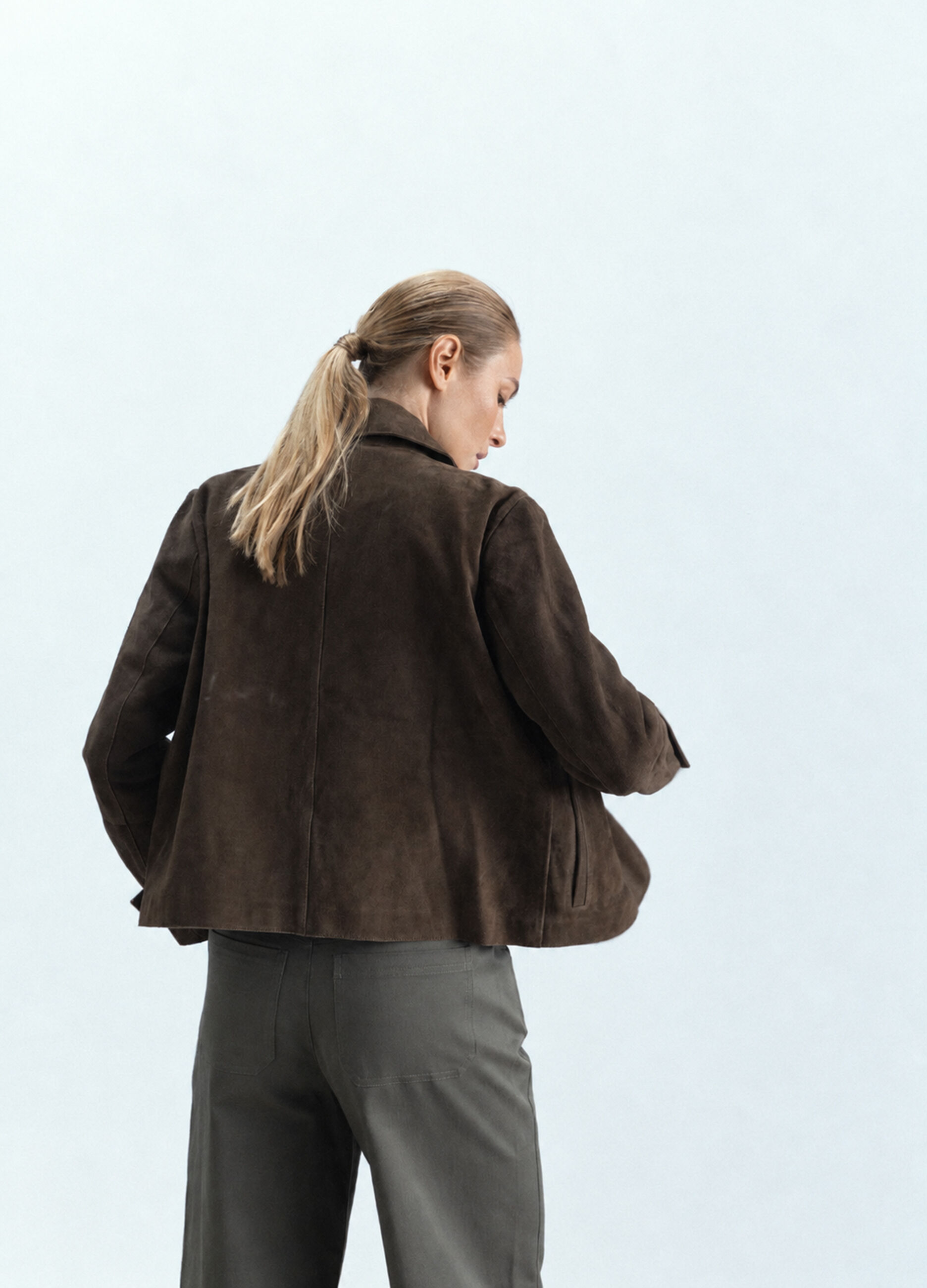 Trench in pura pelle donna_3