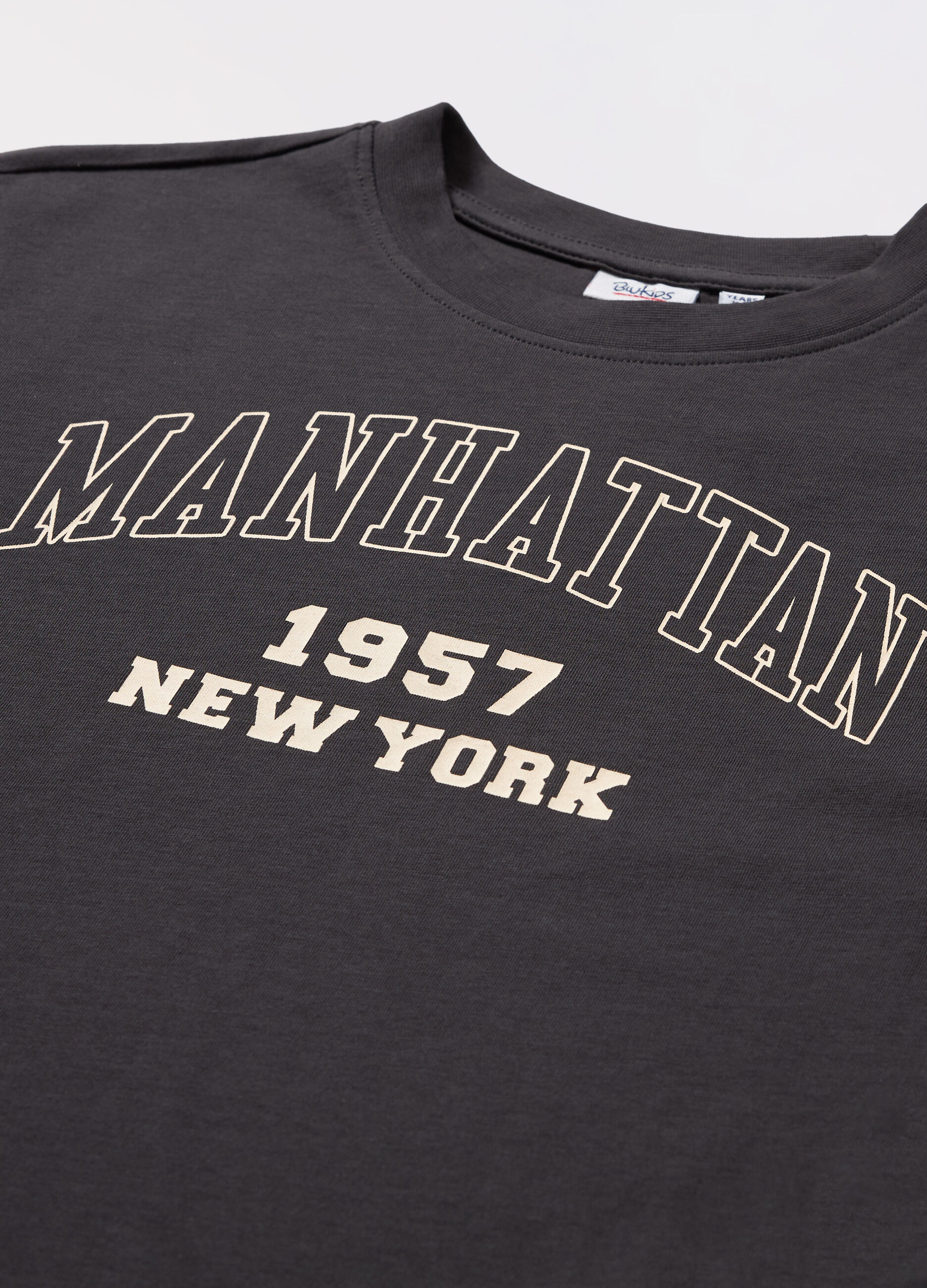 T-shirt in jersey di puro cotone ragazza_1