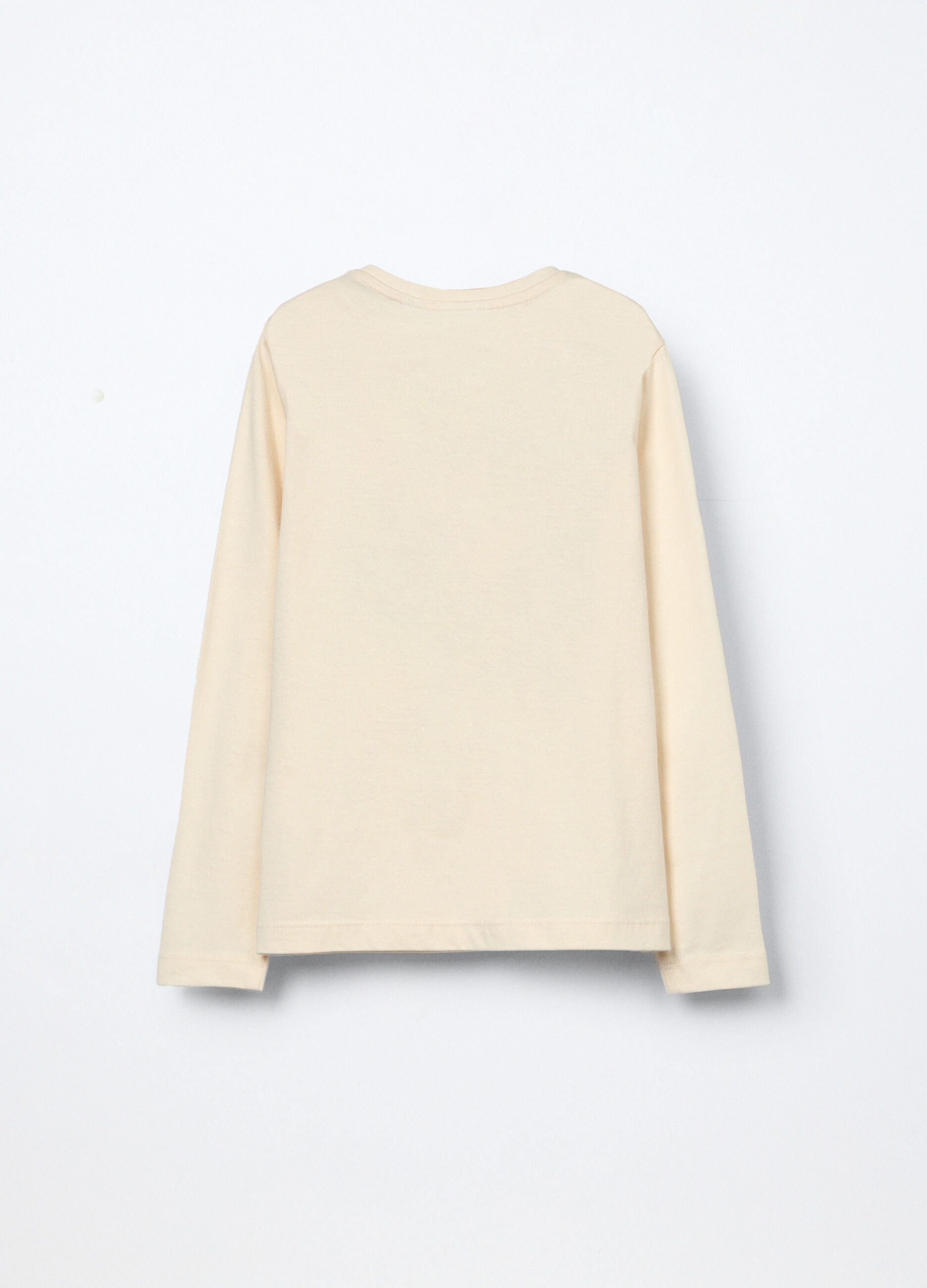 T-shirt in jersey di puro cotone bambina_1