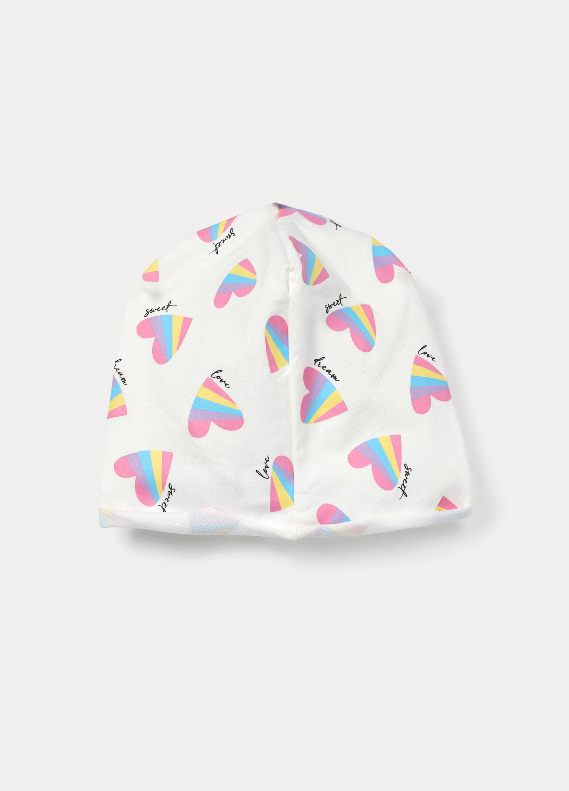 Berretto in french terry di cotone stretch_1