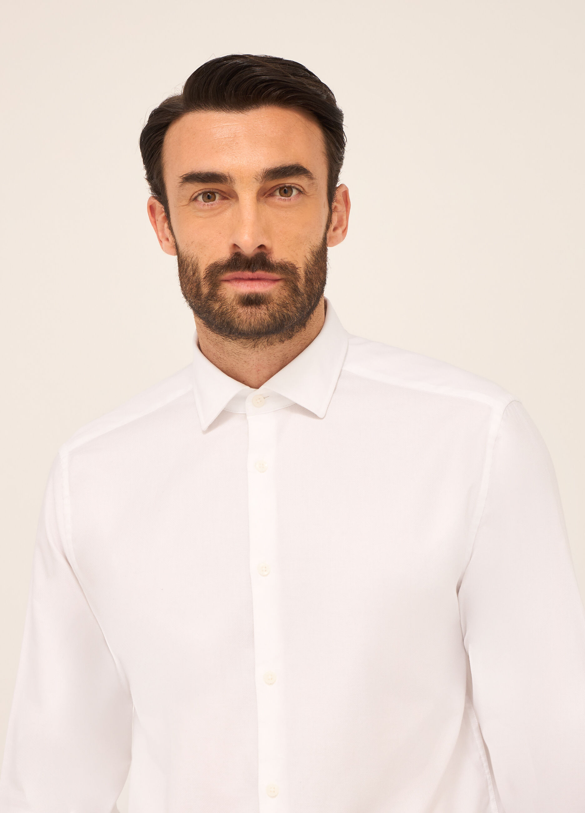 Camicia regular fit in puro cotone uomo_2