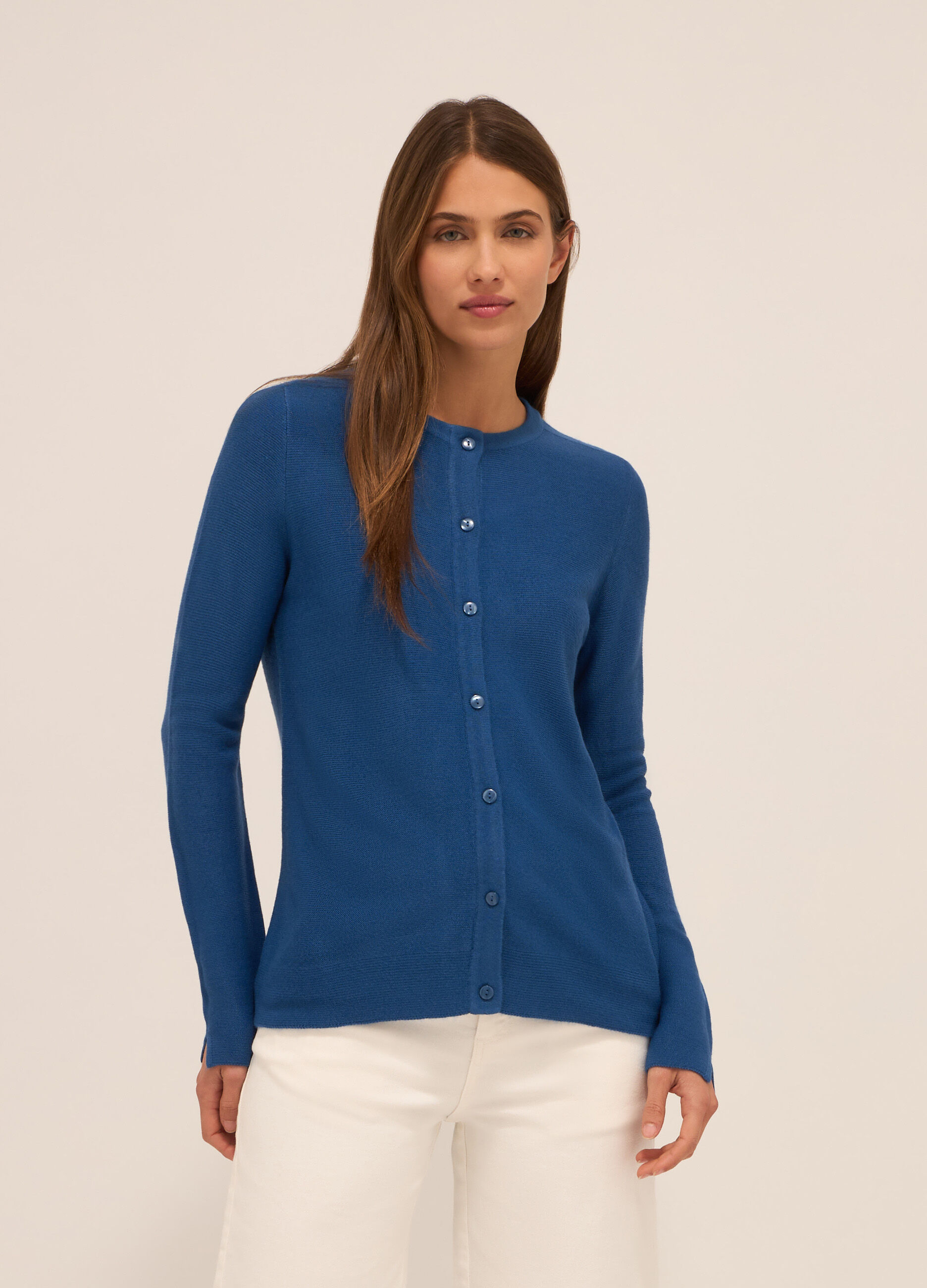 Cardigan effetto cashmere donna_0