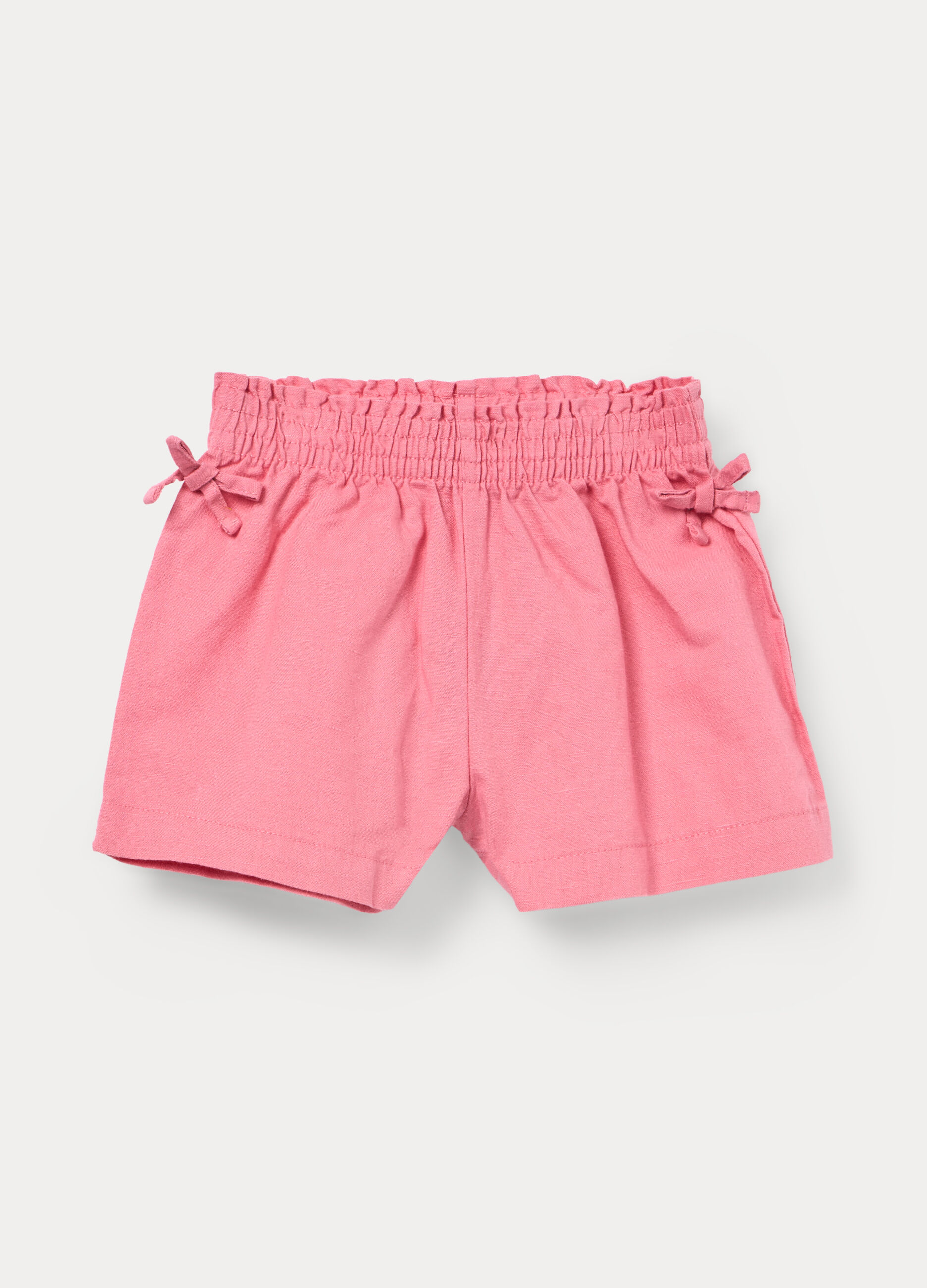 Shorts misto lino bambina _0
