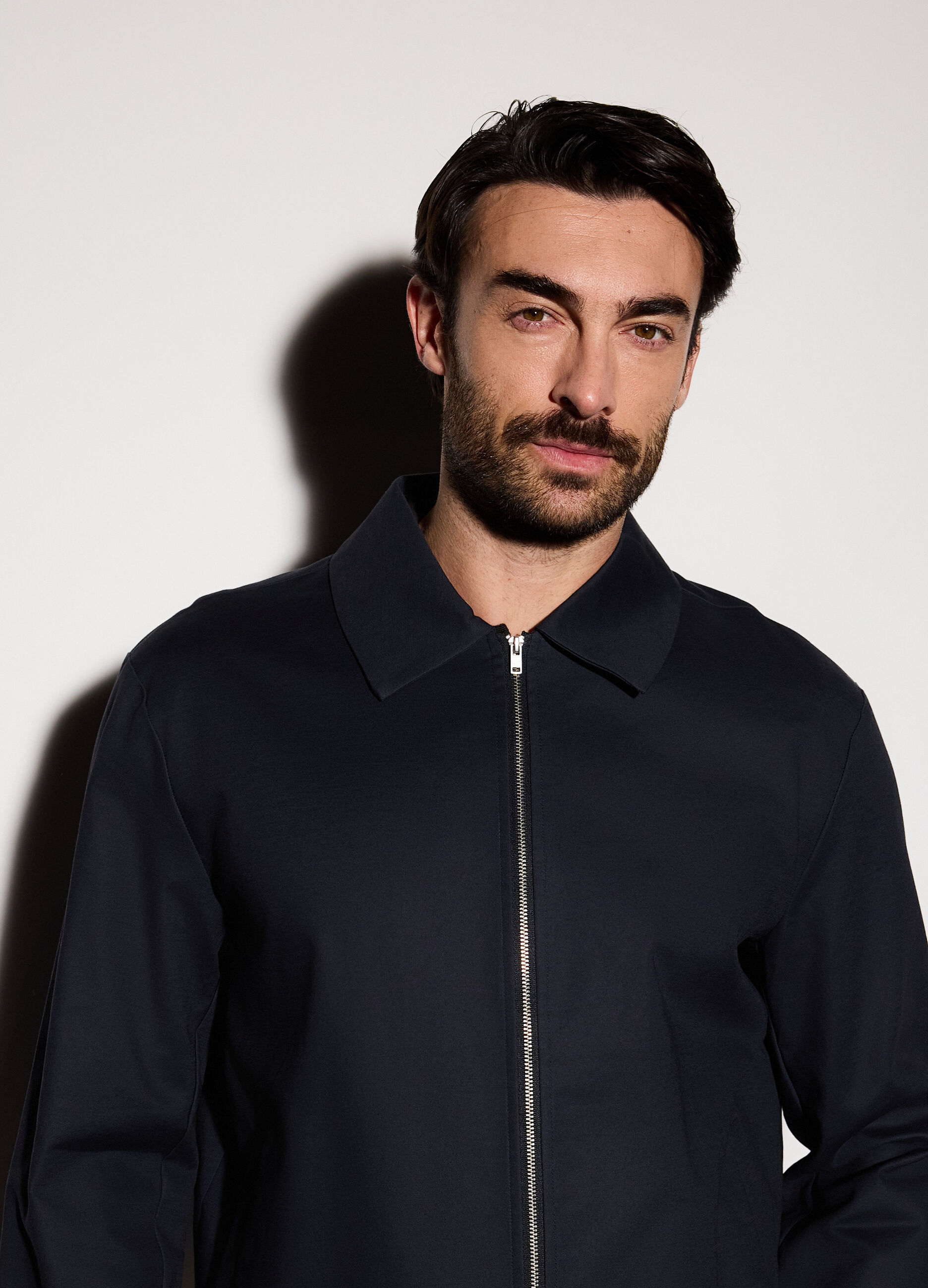 Giubbotto in cotone stretch uomo_2