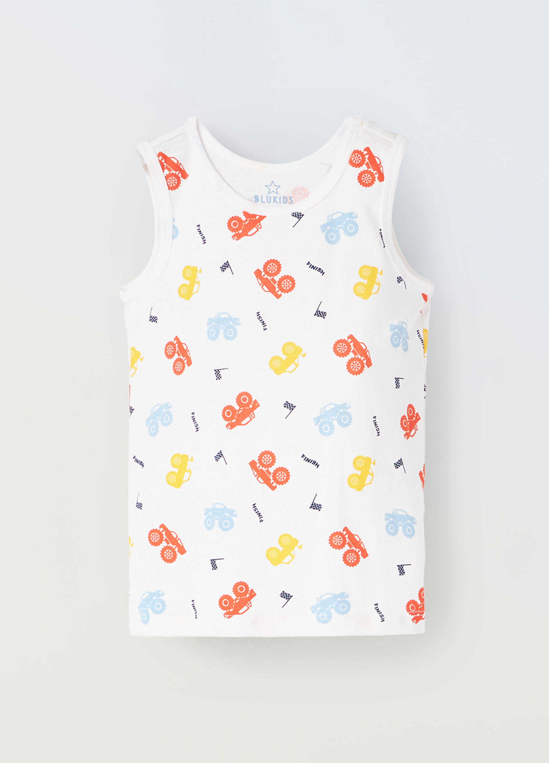 Pack 5 canotte intime in puro cotone bambino_0