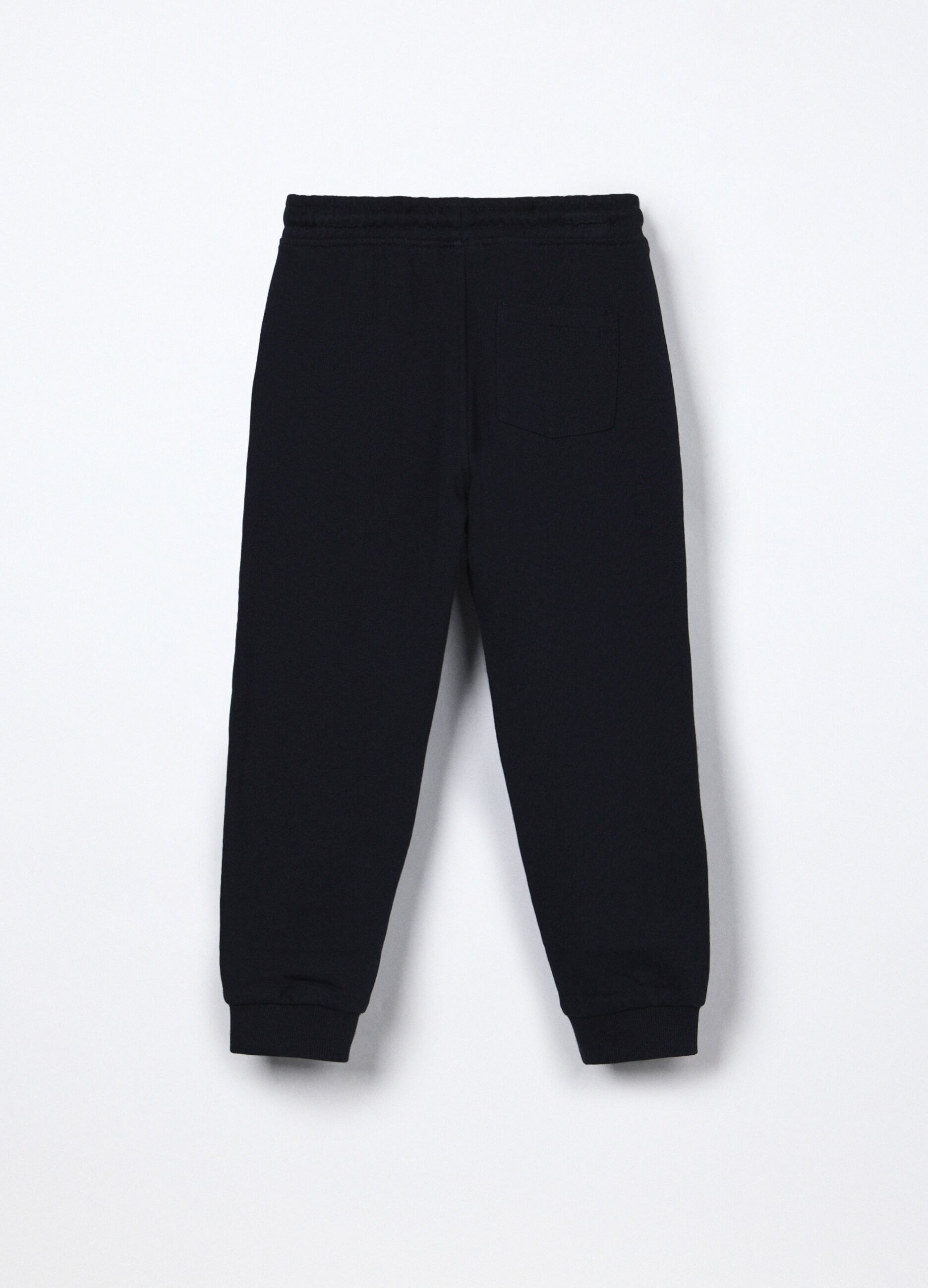 Jogger in french terry di cotone bambino_1