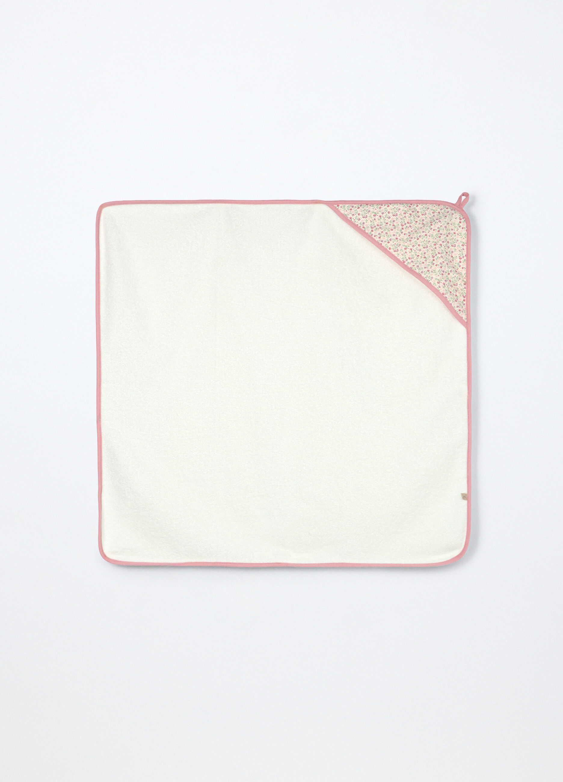 Asciugamano con angolo in spugna di puro cotone_0