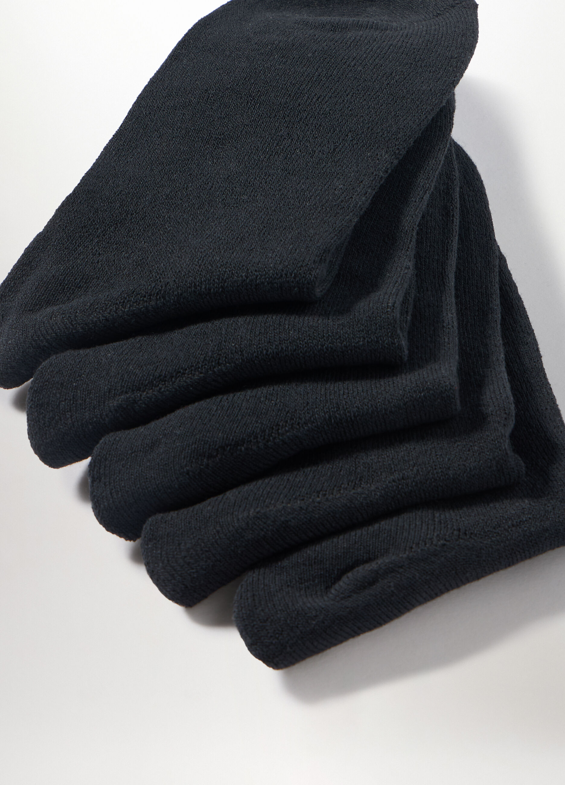 5 pack calze corte in misto cotone uomo_1
