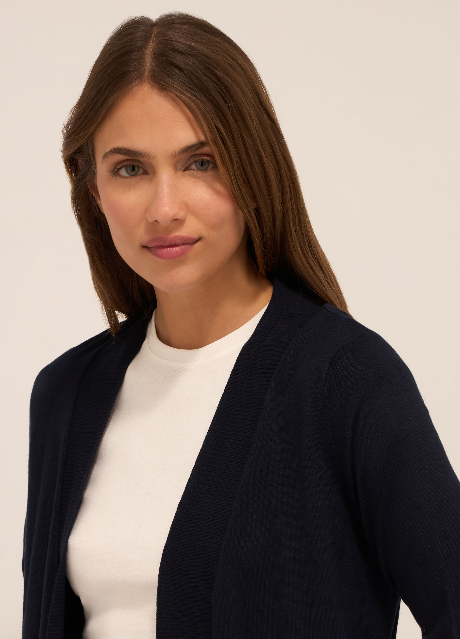 Cardigan in misto viscosa donna_2