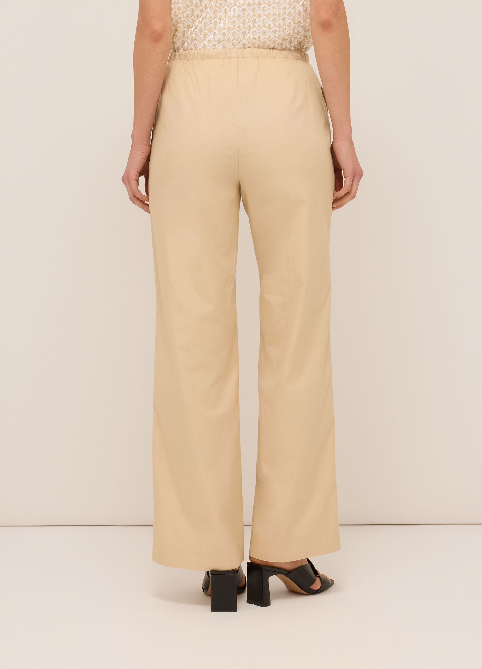 Pantaloni in puro cotone donna_1