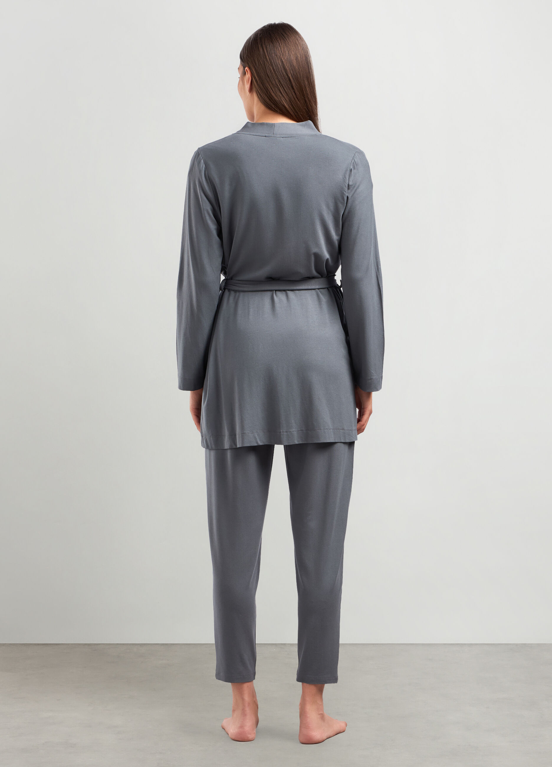 Vestaglia in modal stretch donna_1