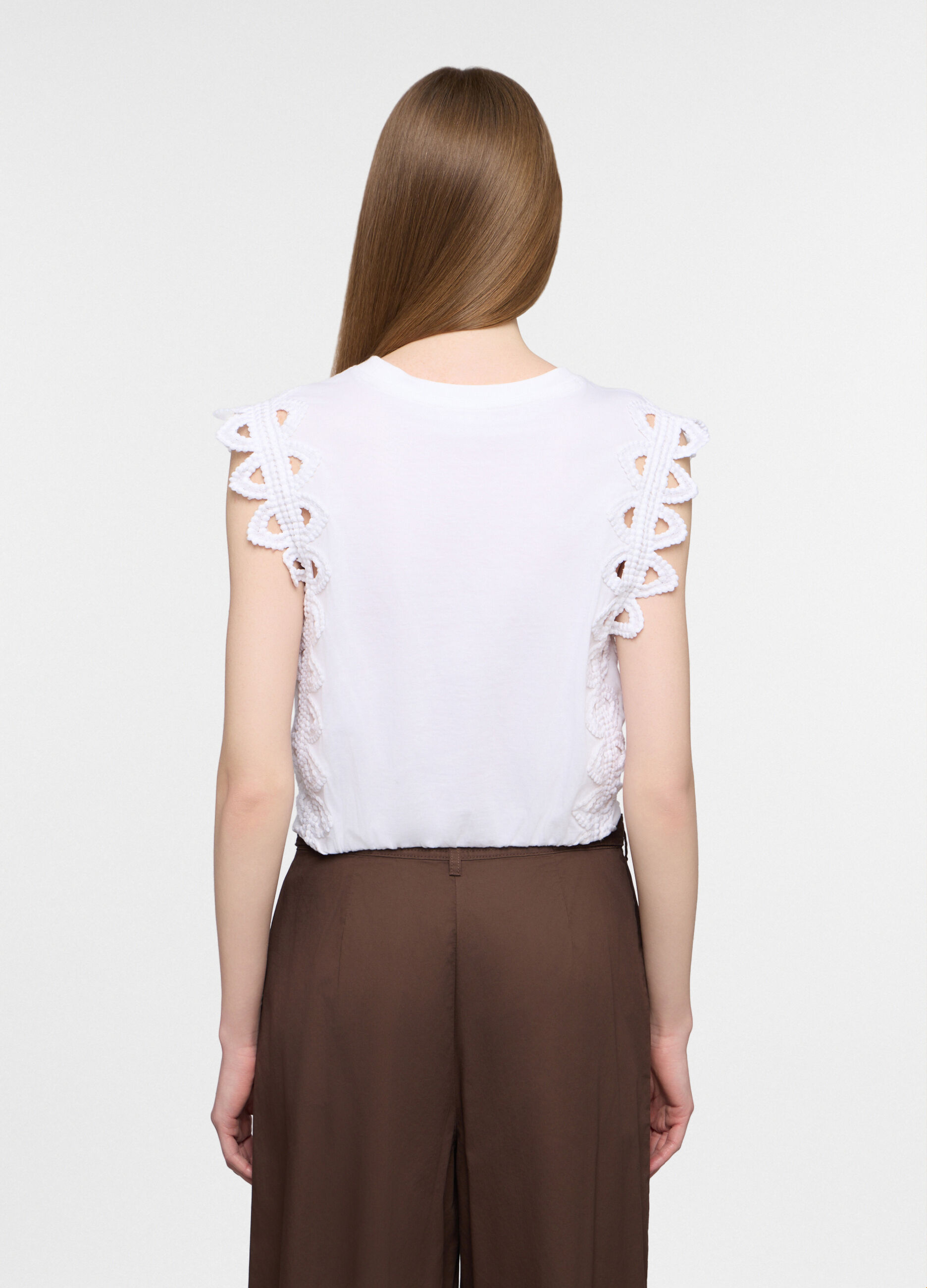 T-shirt girocollo donna_1