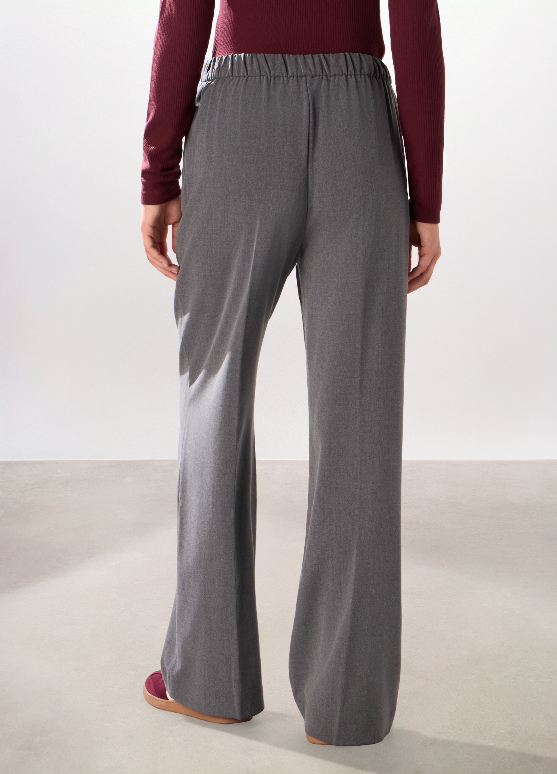 Pantaloni misto viscosa donna_1