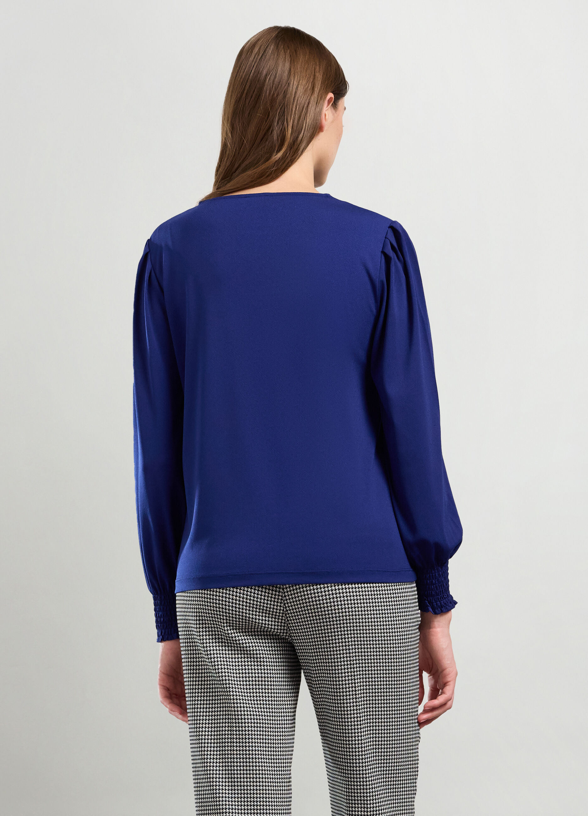 T-shirt in tessuto stretch donna_1