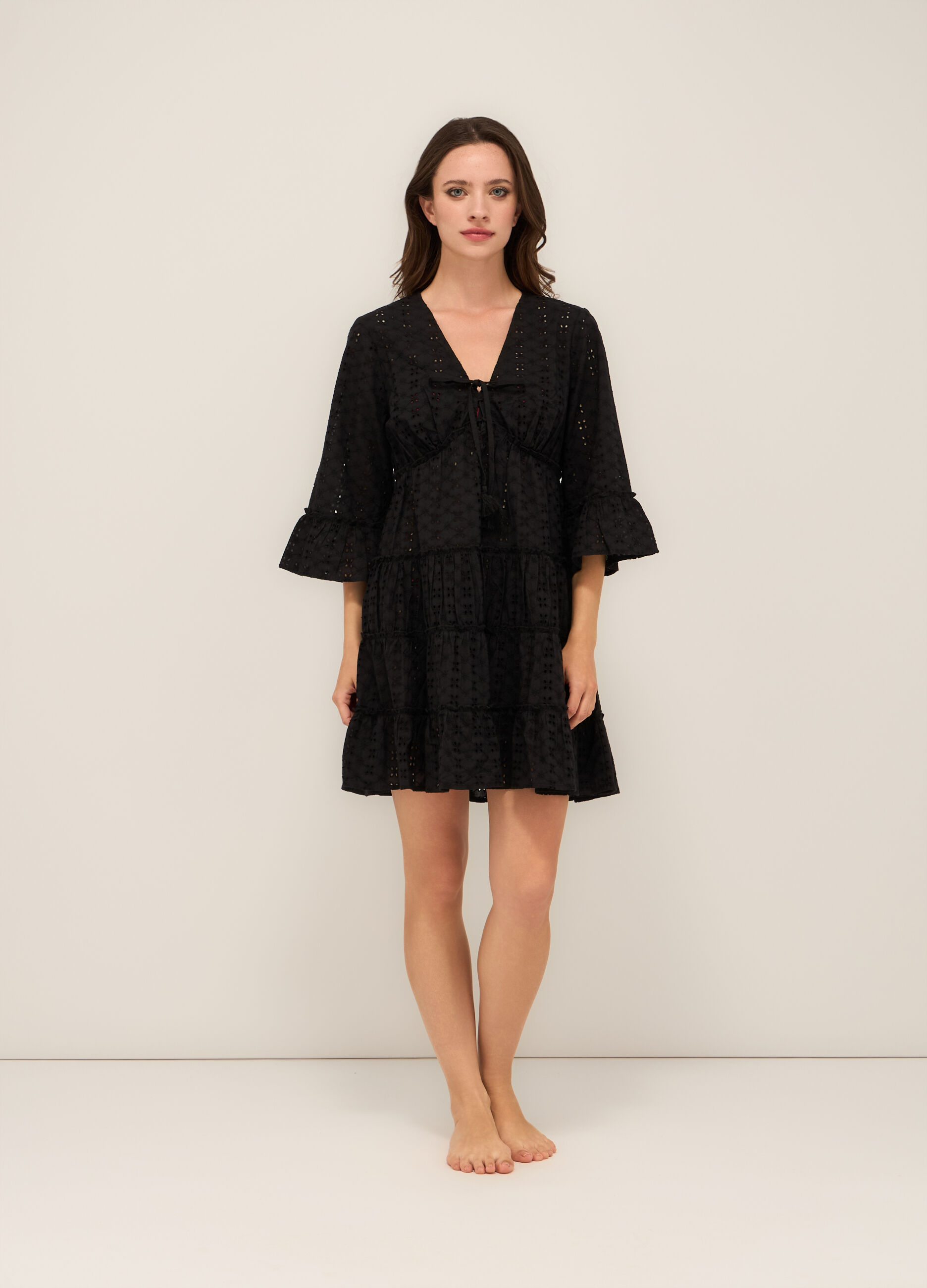 Copricostume in puro cotone donna_0