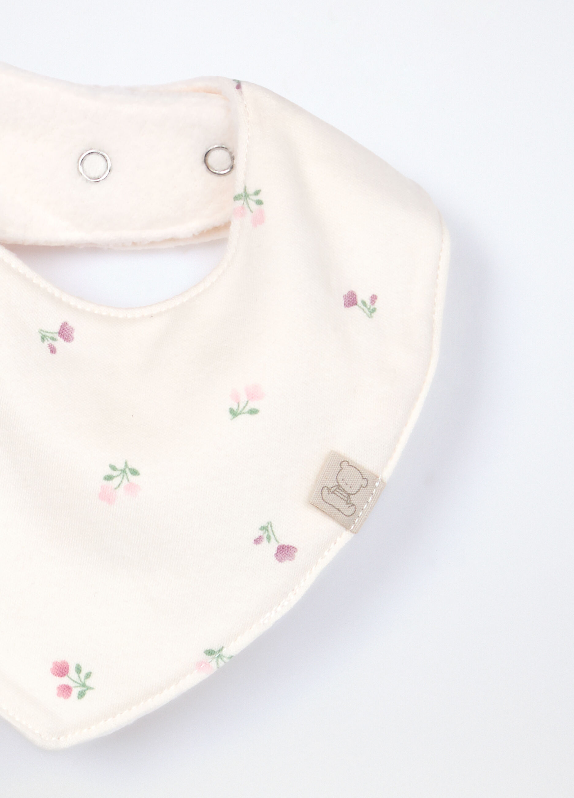 Pack 2 bavaglini in interlock di puro cotone _1