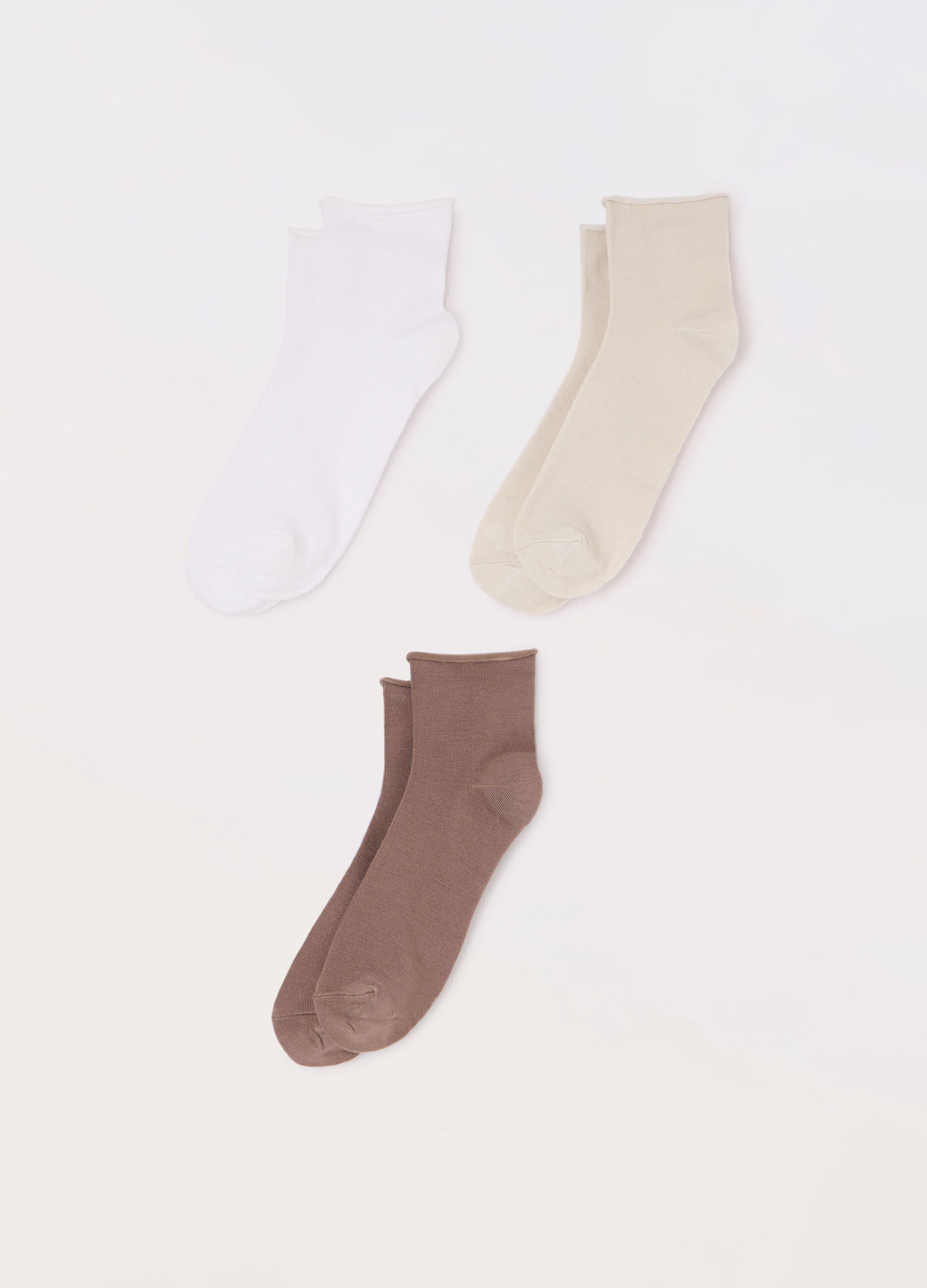 Pack 3 calze corte misto viscosa donna_0