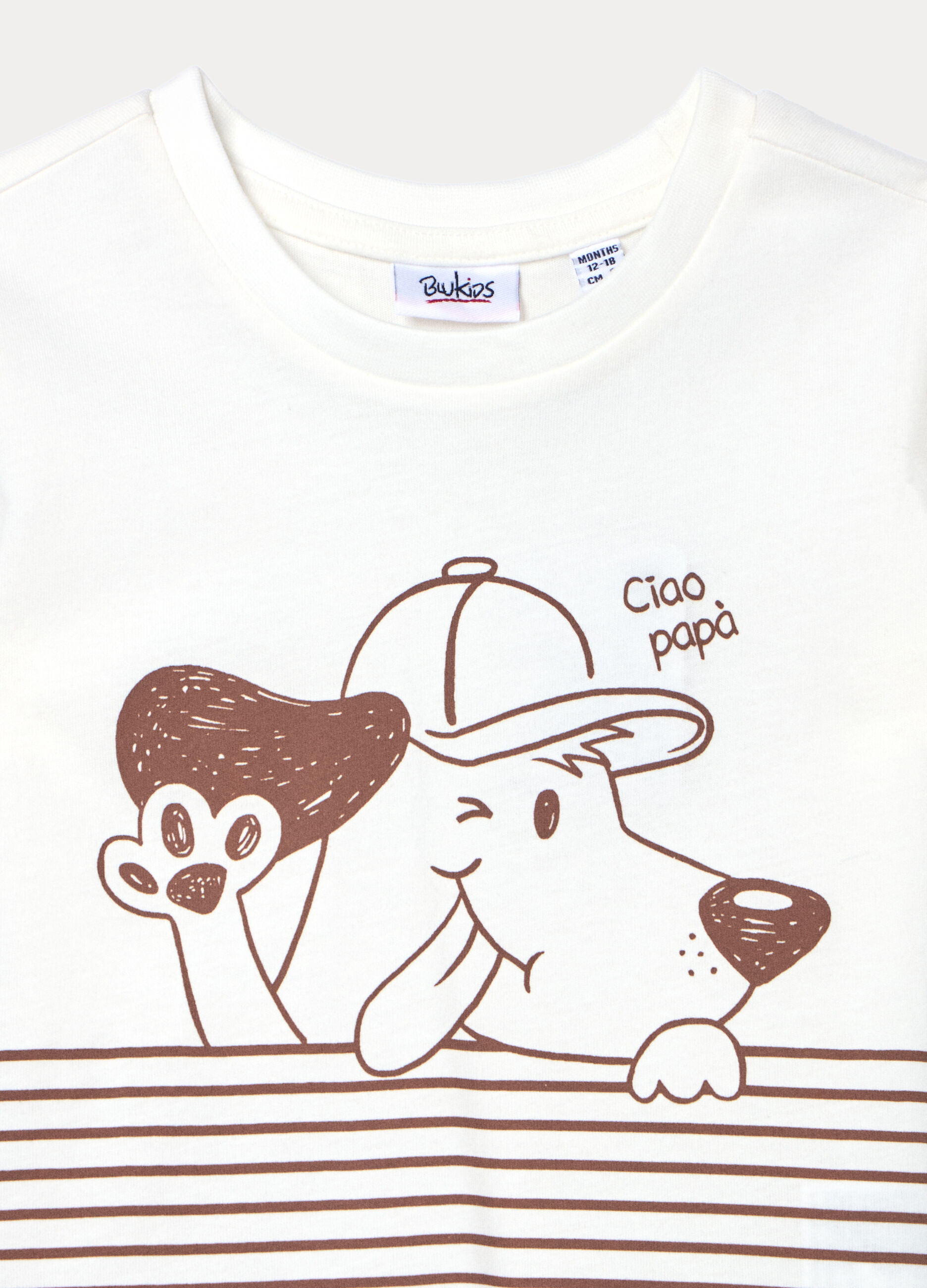 T-shirt in jersey di puro cotone bimbo_2