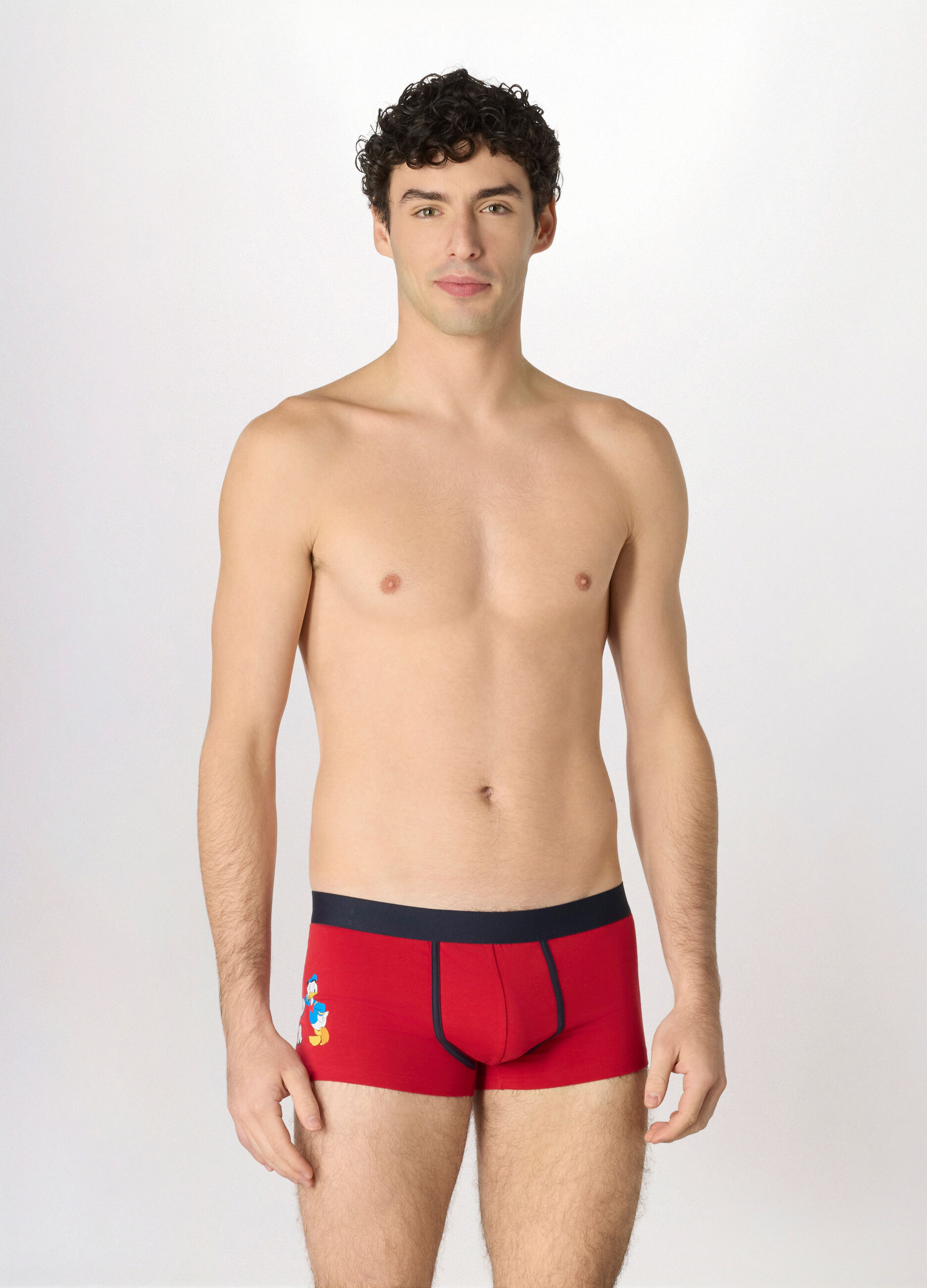 Boxer in cotone stretch Paperino uomo_0