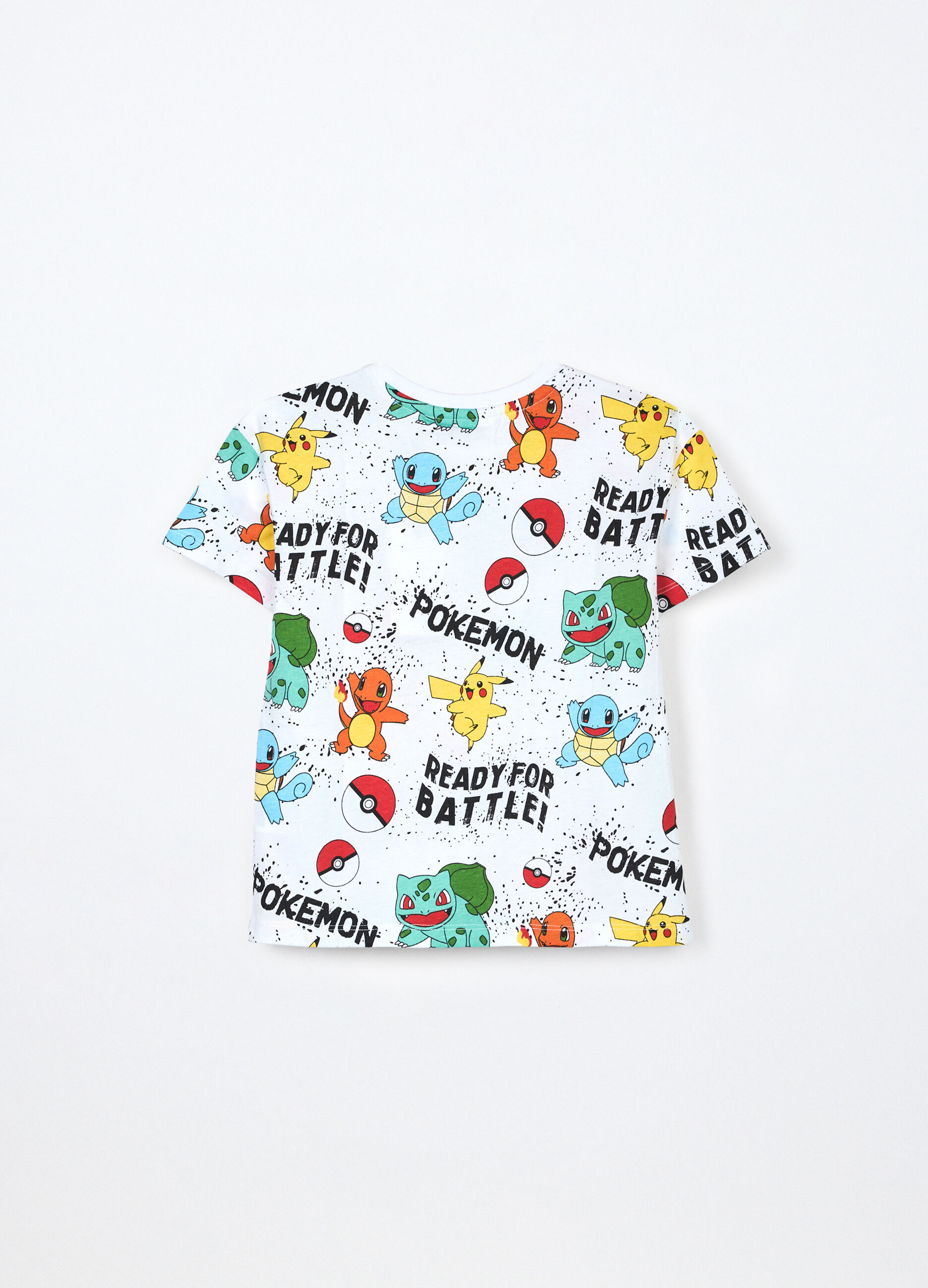 T-shirt Pokémon in jersey di puro cotone bambino_1