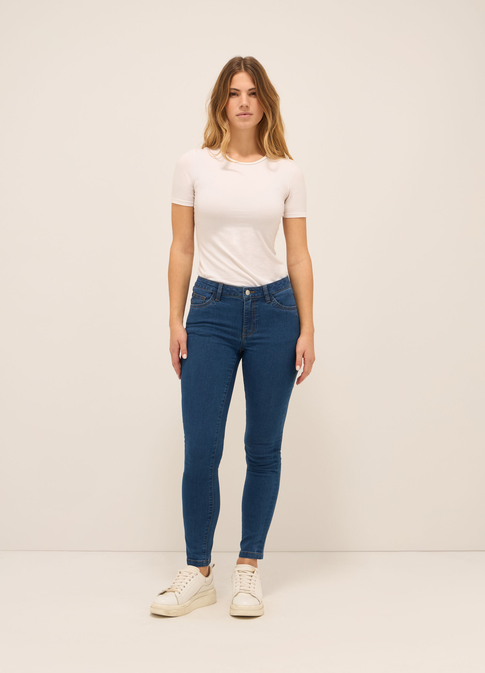 Treggings stretch denim donna_0