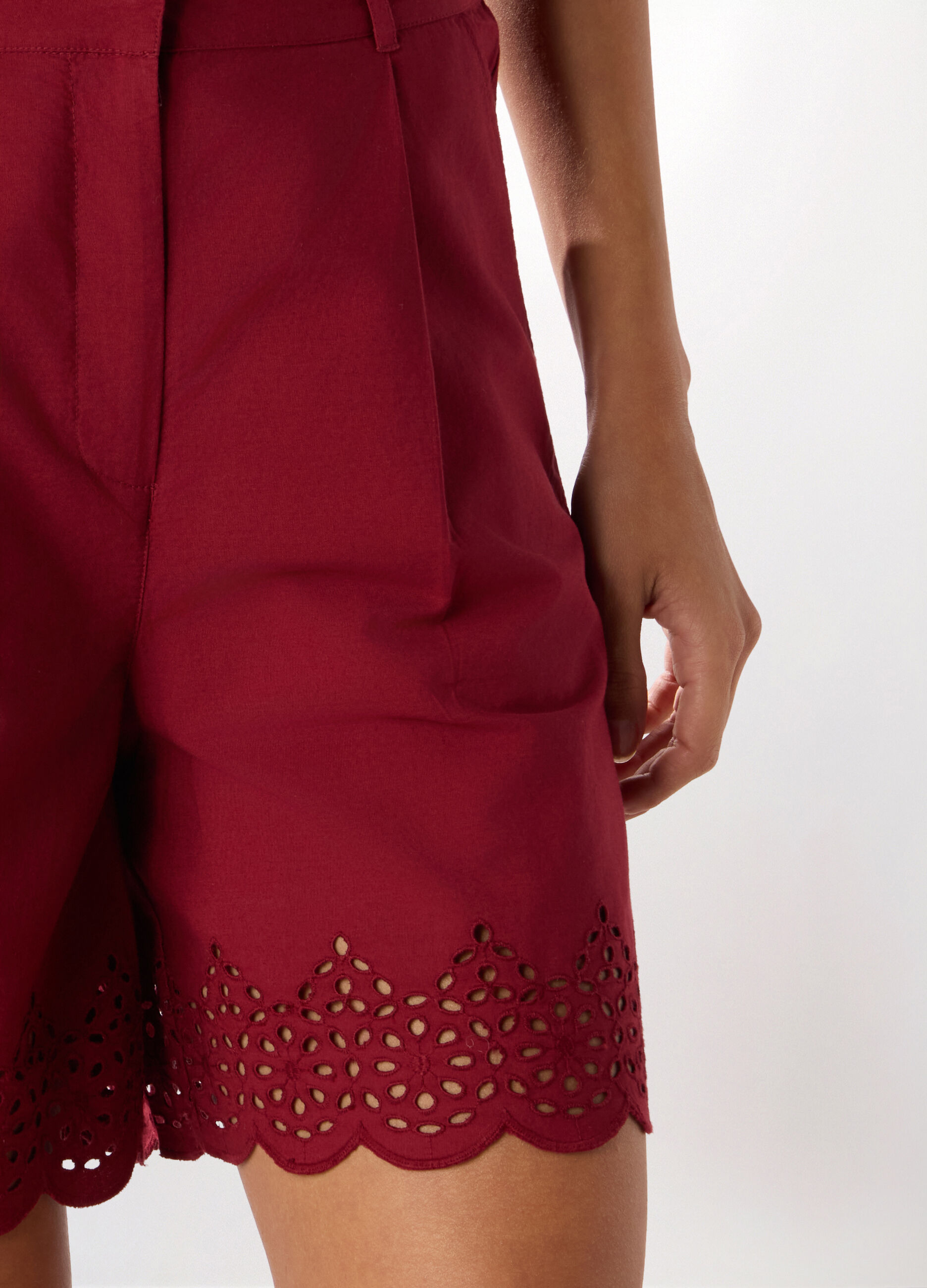 Shorts in puro cotone donna_2
