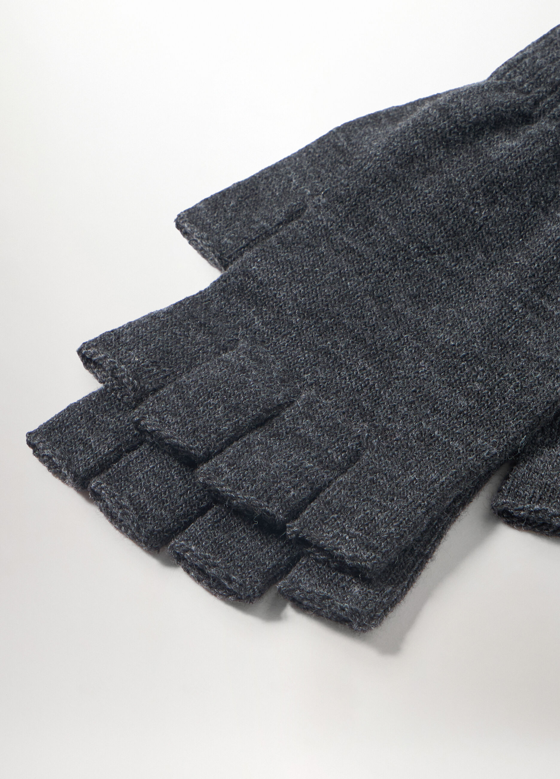 Guanti mezze dita in maglia uomo_1
