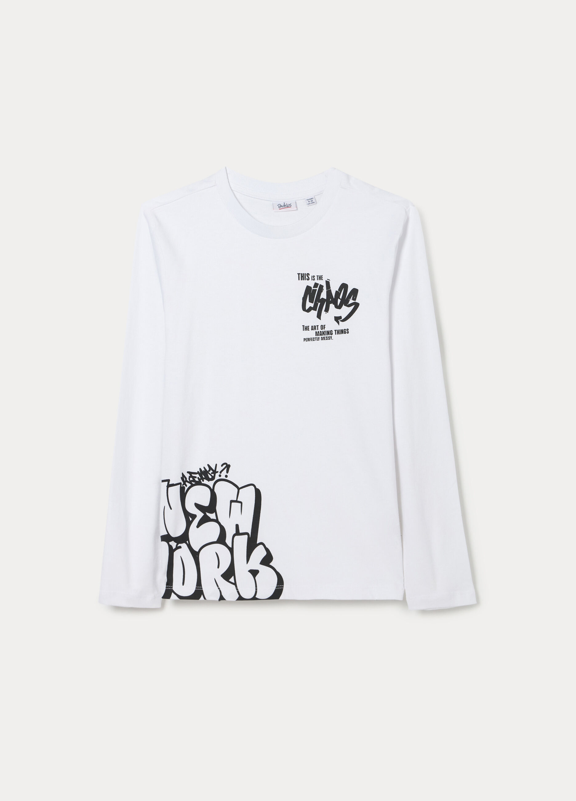 T-shirt in jersey di puro cotone ragazzo_0