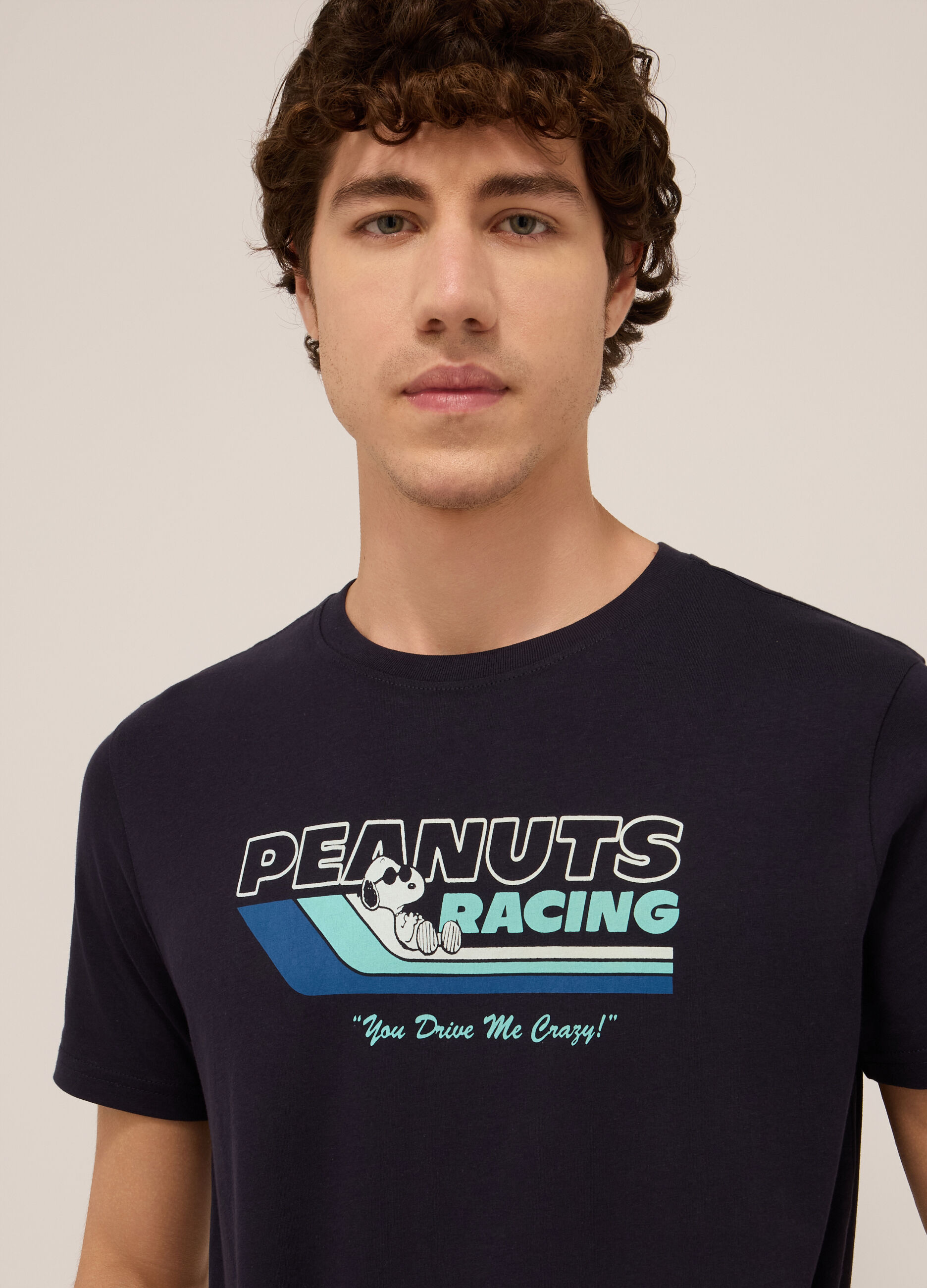 T-shirt in jersey di cotone con stampa uomo_2