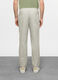 Pantalone chino relaxed fit in lino e cotone uomo_1
