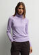 Pullover a collo alto rasato donna_0