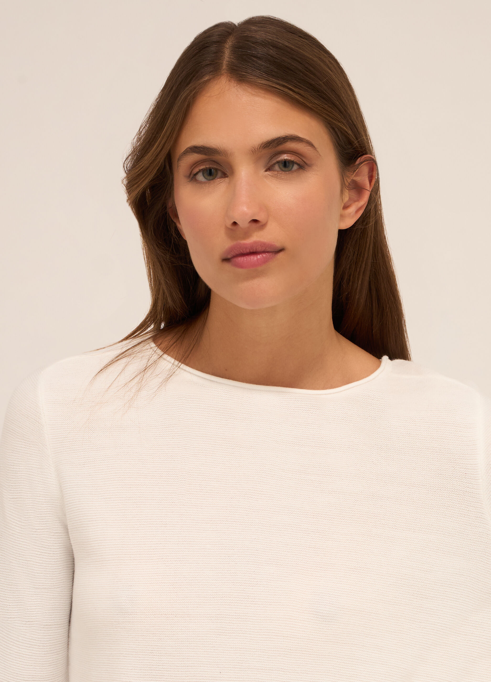 Pullover effetto cashmere donna_2