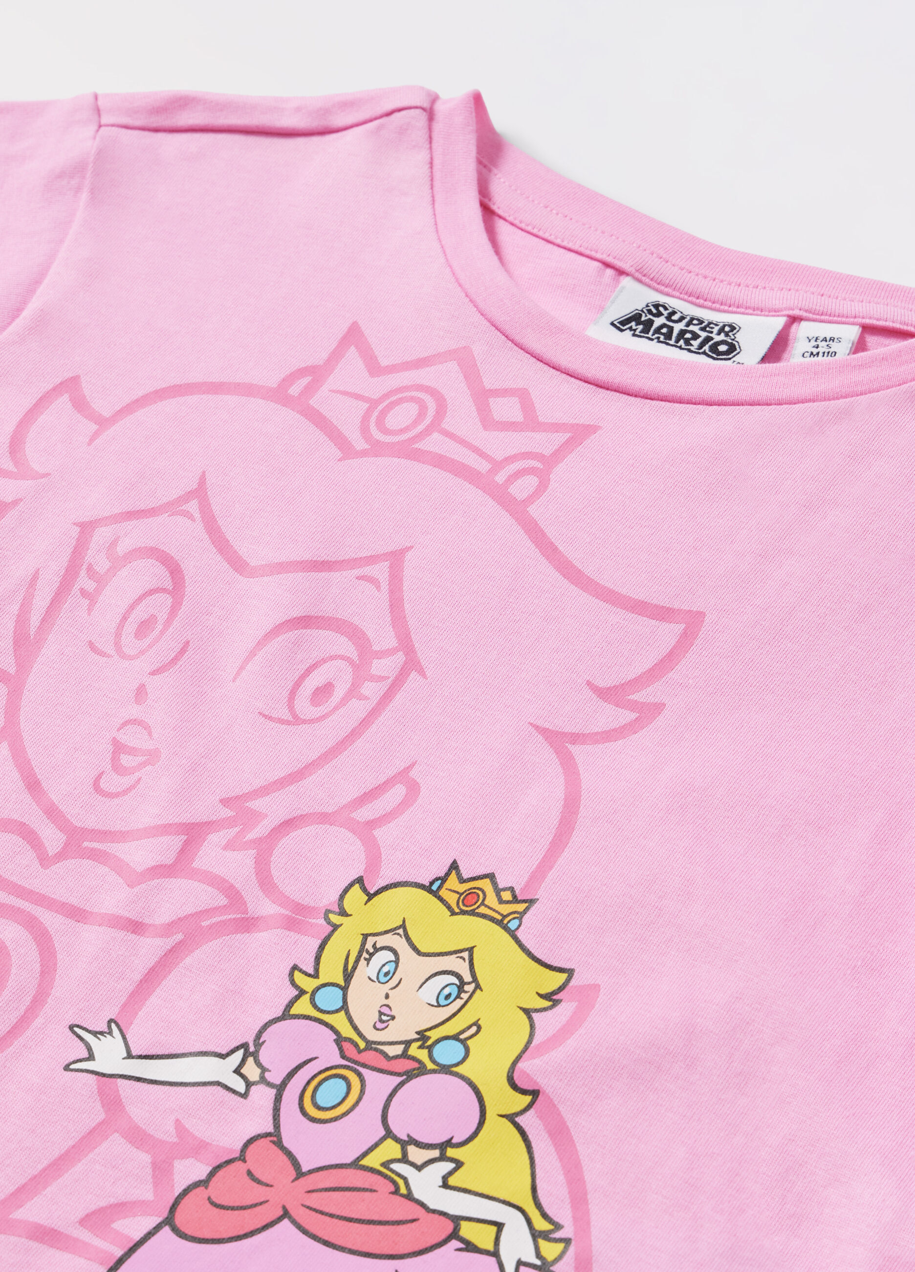 T-shirt in jersey di puro cotone bambina