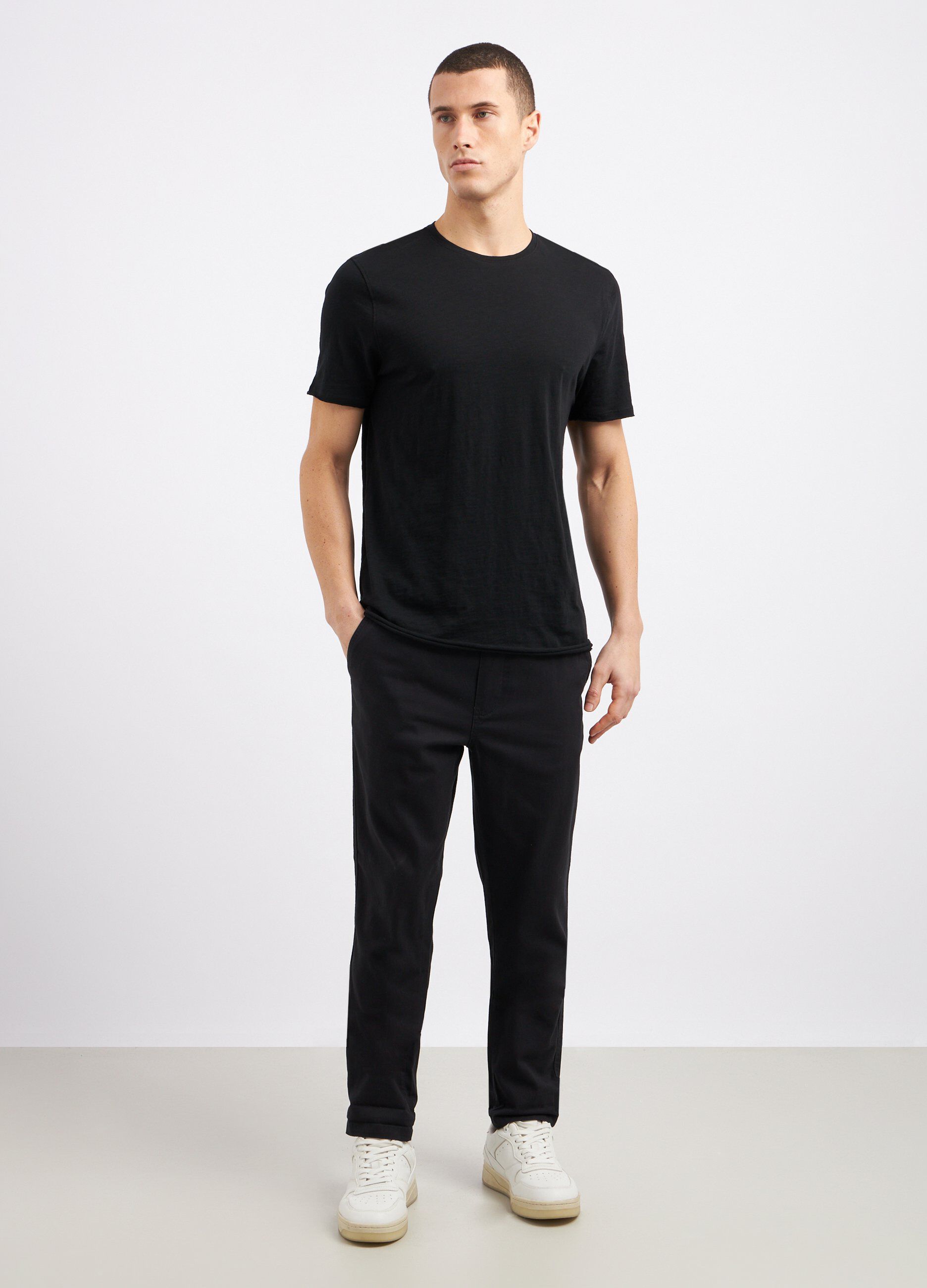 Pantaloni in puro cotone uomo_0