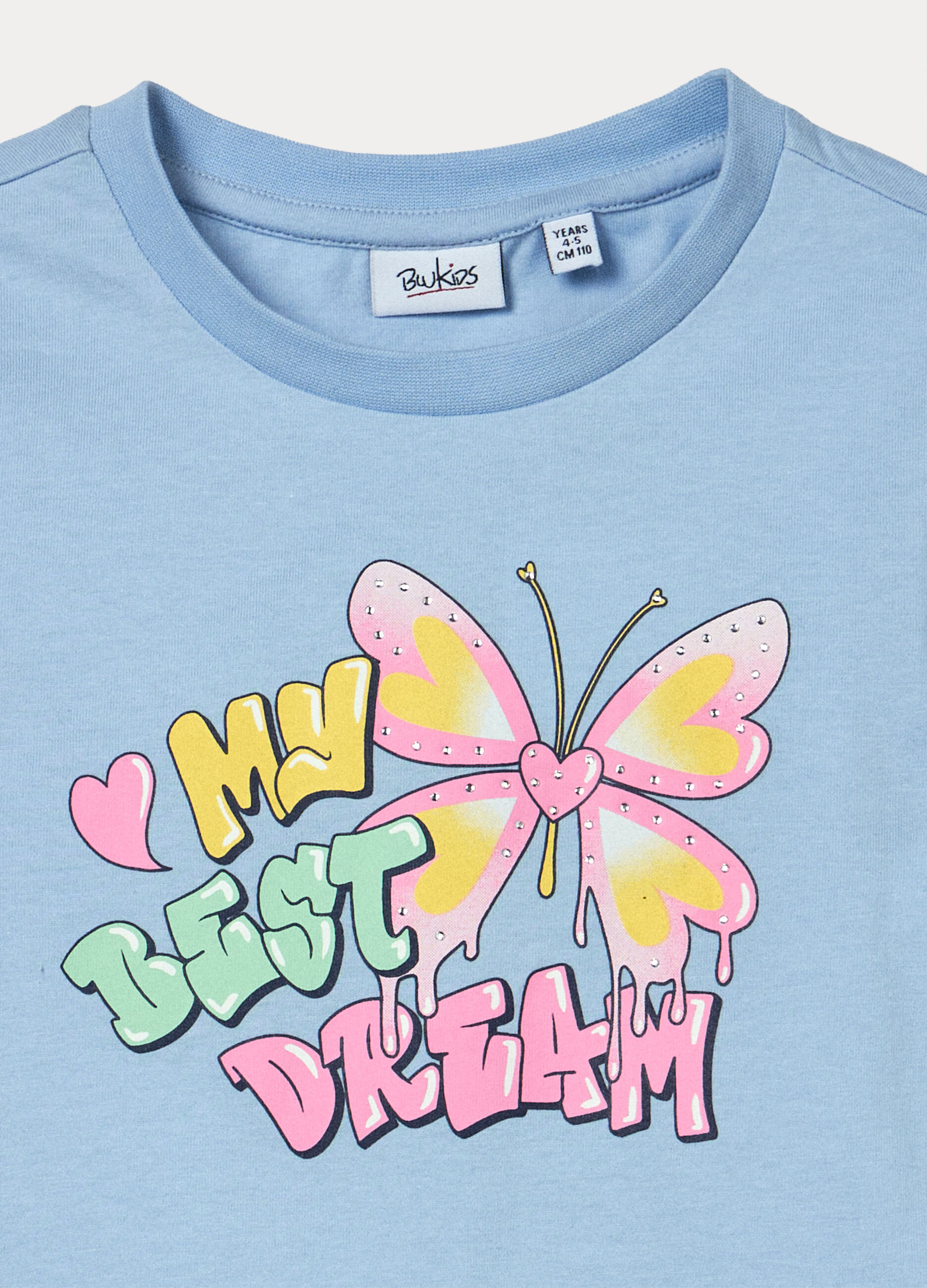 Jogging set in jersey di puro cotone bambina_2