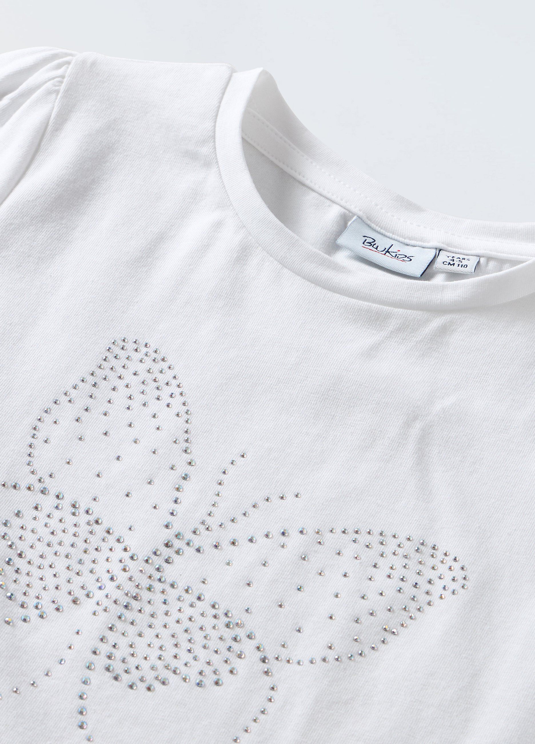 T-shirt in puro cotone bambina
