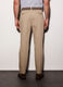 Pantalone chino regular fit in cotone stretch uomo_1
